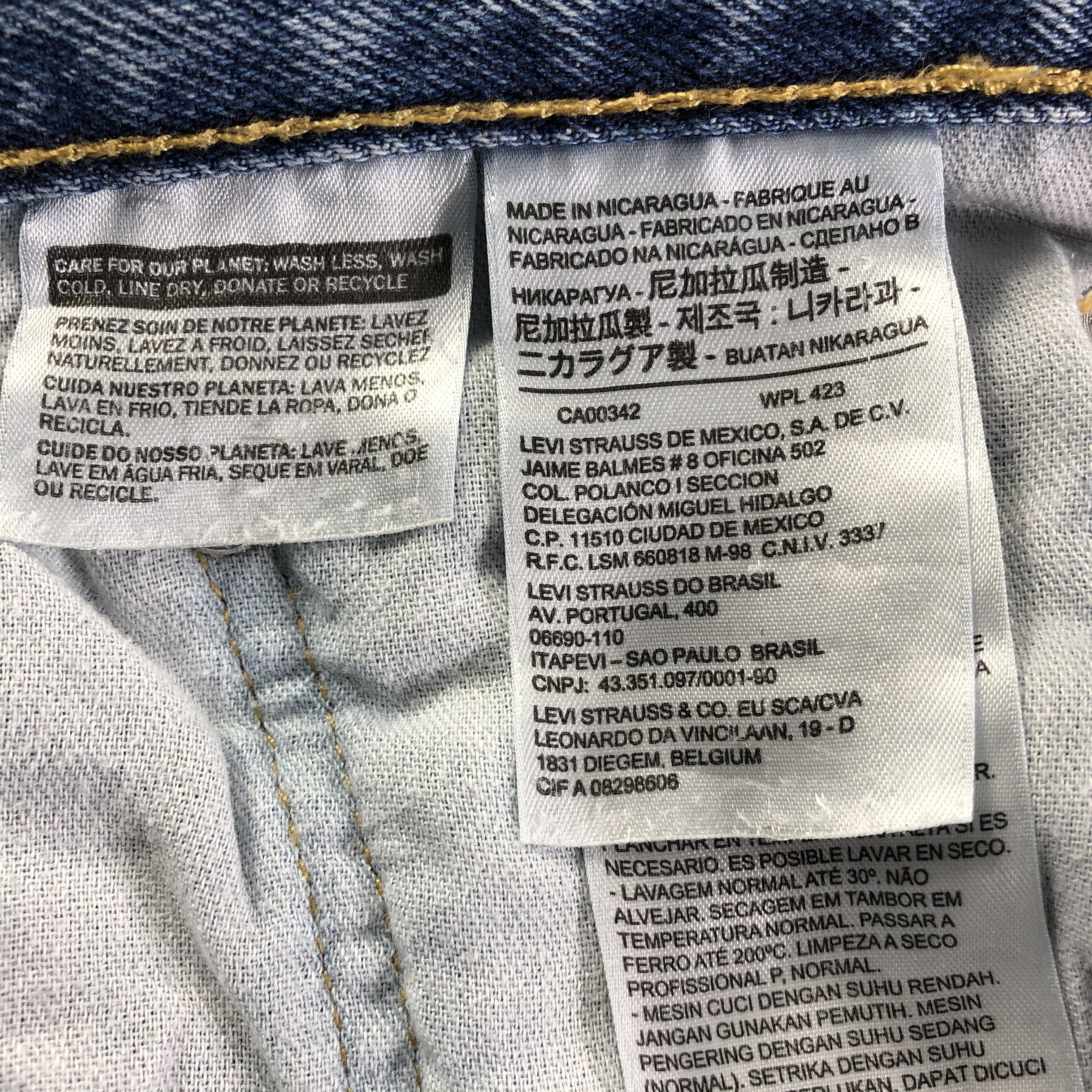 Levi's Vintage Light Wash Levis 560 Jeans-J4122 Size US 44 / EU 60 - 10 Thumbnail