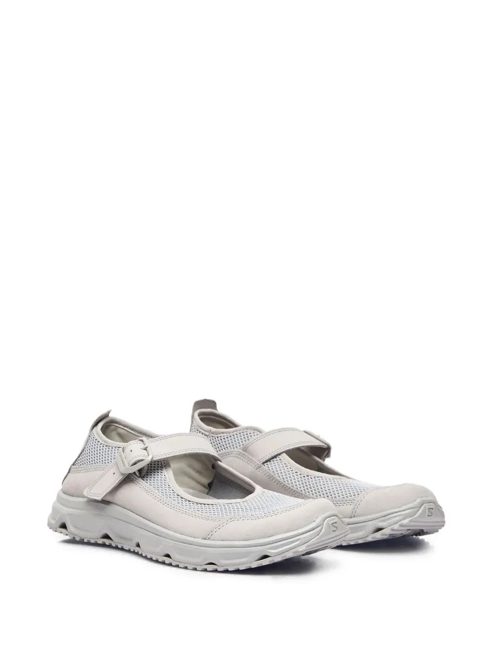 Salomon o1y0525 Logo Low-Top Sneakers in Gray Size US 9.5 / EU 42-43 - 5 Thumbnail