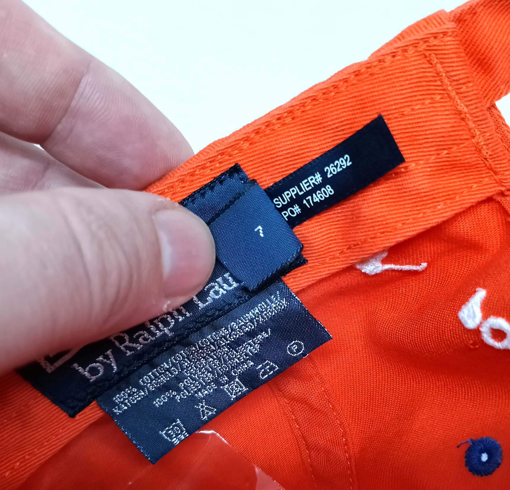 Polo Ralph Lauren Polo Ralph Lauren Baseball Cap #23 Netherlands, Orange Size ONE SIZE - 10 Thumbnail