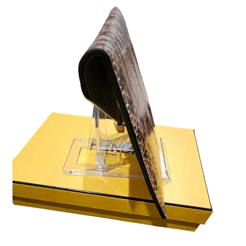 Fendi Fendi FF Busta 2023 snakeskin/python clutch Size ONE SIZE - 7 Thumbnail