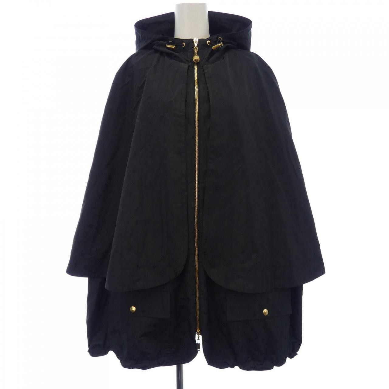 Louis Vuitton Louis Vuitton Louis Vuitton Sleeveless Parka Cape Coat Textile Outerwear FMOW82FLX DUTY FREE for USA Size ONE SIZE - 1 Thumbnail