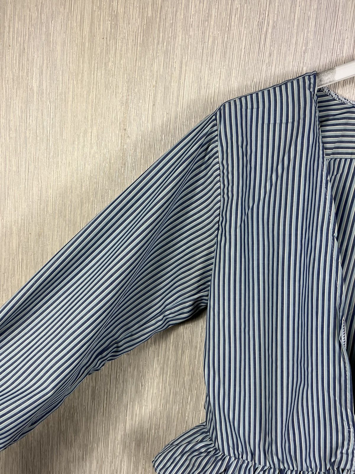 Polo Ralph Lauren × Vintage Vintage 90s Polo Ralph Lauren Alcott striped blouse shirt Size XS / US 0-2 / IT 36-38 - 9 Thumbnail
