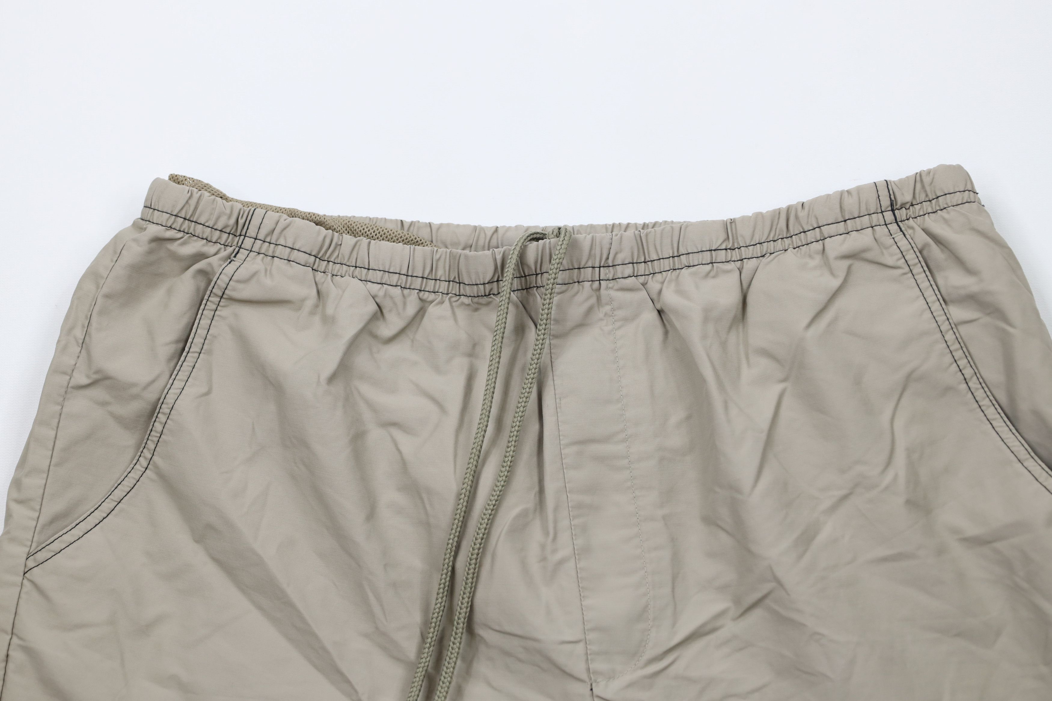 Gap × Vintage Vintage 90s Y2K Gap Above Knee Shorts Swim Trunks Beige Size US 34 / EU 50 - 2 Thumbnail
