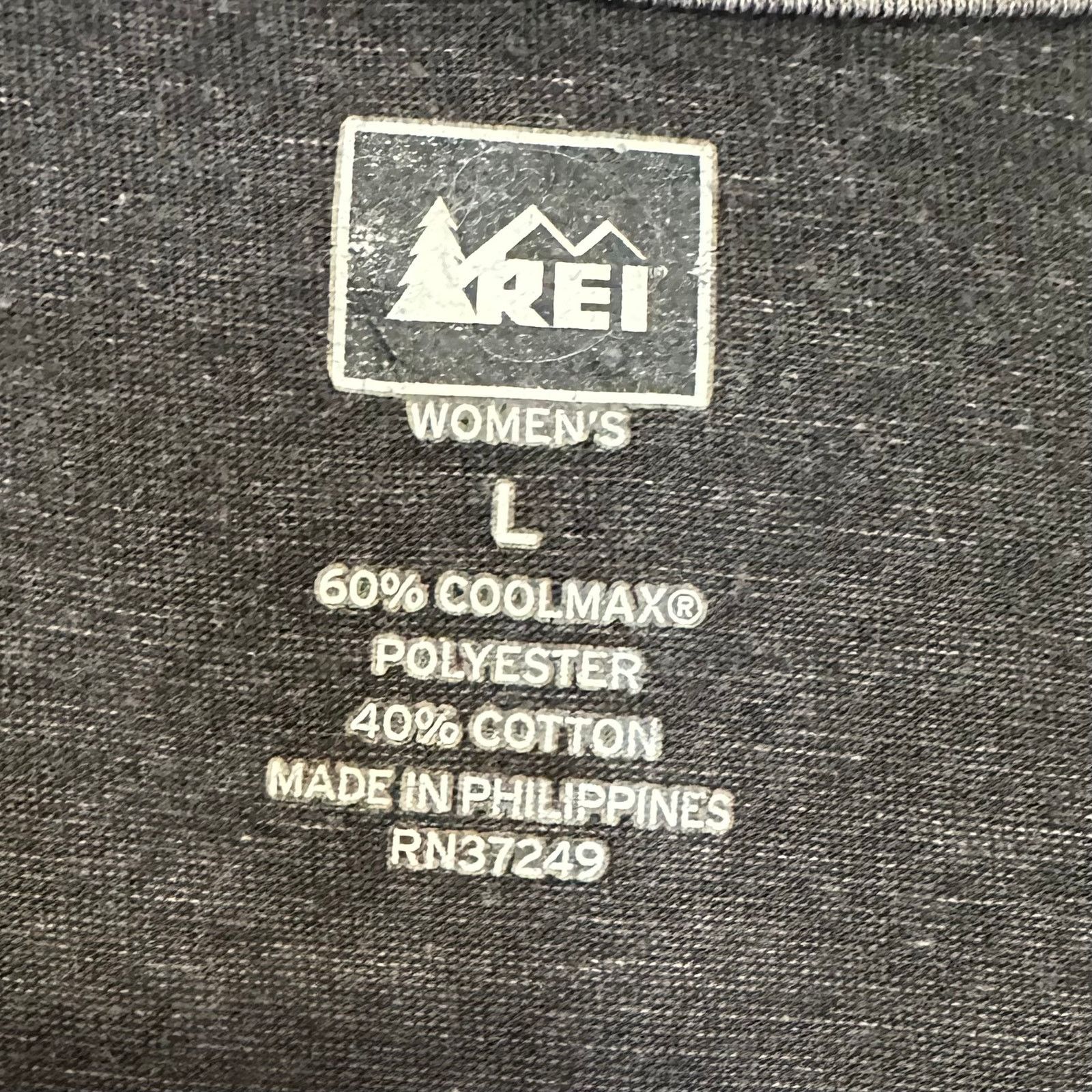 Rei Large REI Top with zipper sleeve to keep your ID or keys Size L / US 10 / IT 46 - 4 Thumbnail