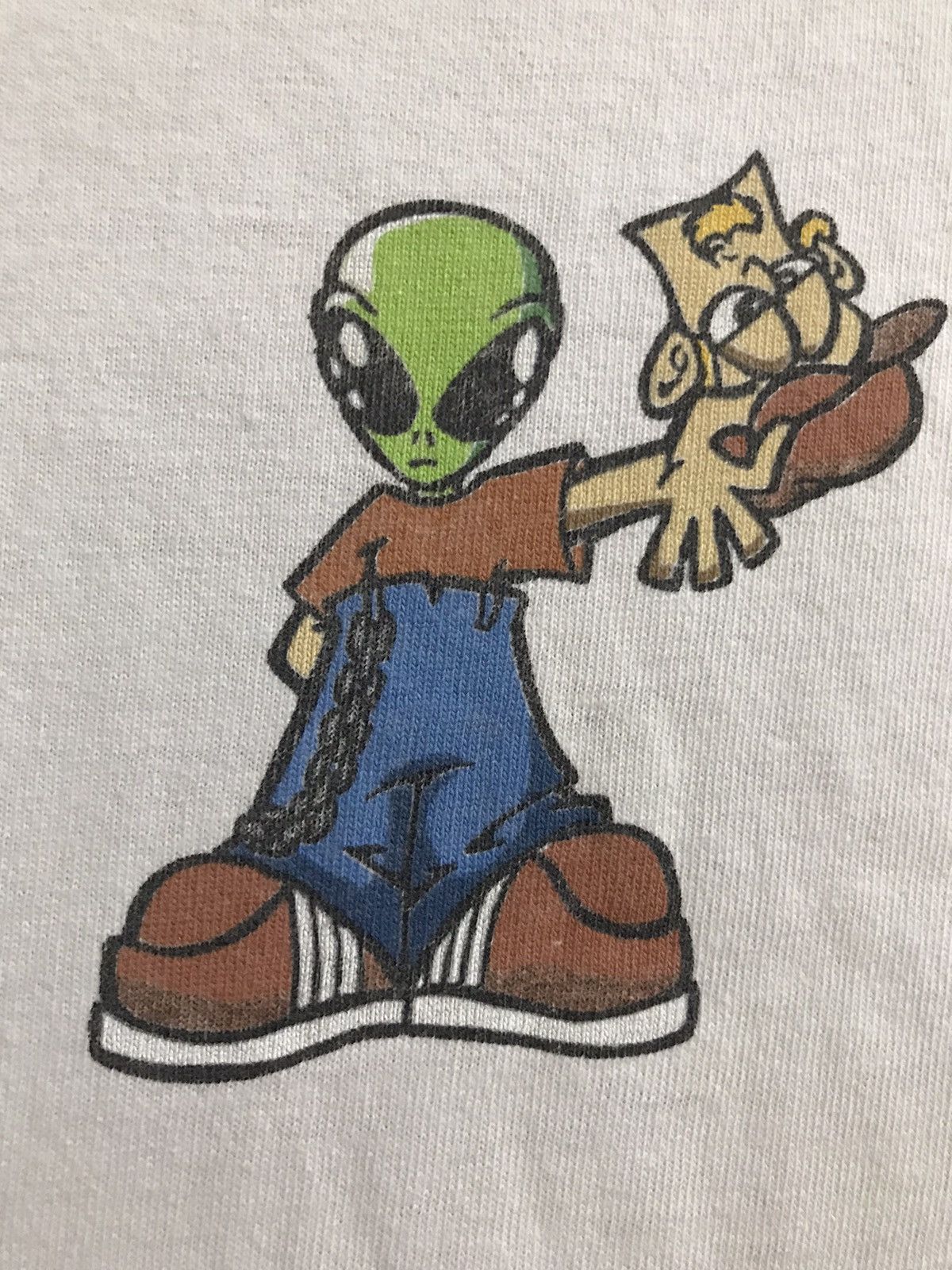Alien Workshop × Vintage Vintage Alien Nation Skateboarding T-Shirt Made in USA Size US L / EU 52-54 / 3 - 8 Thumbnail