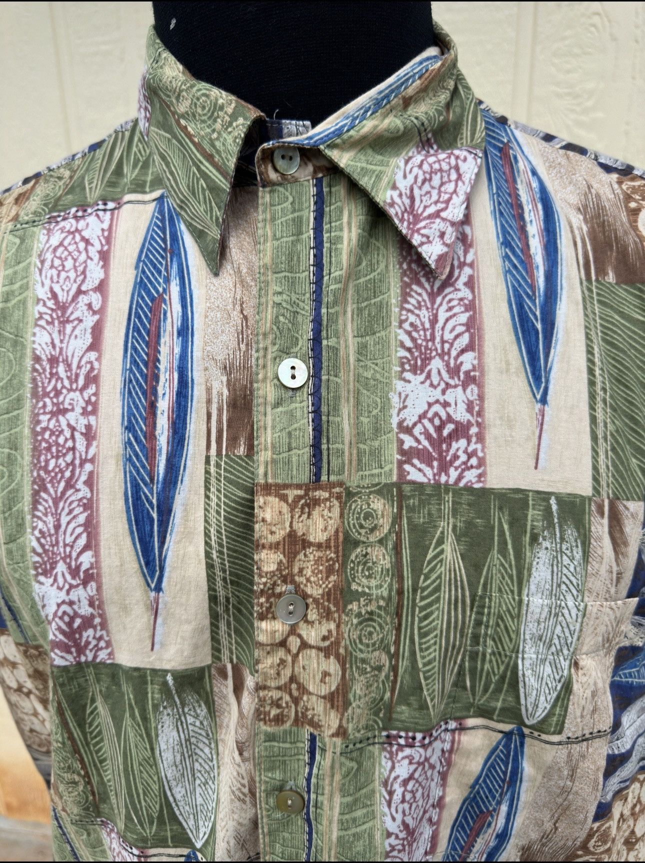 Tori Richard Tori Richard Hawaiian Print Multicolored Men's Medium Size US M / EU 48-50 / 2 - 3 Thumbnail