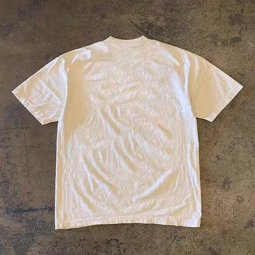 Japanese Brand × Vintage White retro long bread print cotton t-shirt Size US M / EU 48-50 / 2 - 4 Thumbnail
