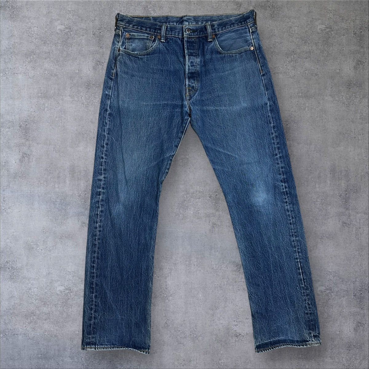 Levi's × Vintage Vintage Levi’s 501 Washed Jeans Denim Pants W34 L32 Size US 34 / EU 50 - 2 Thumbnail