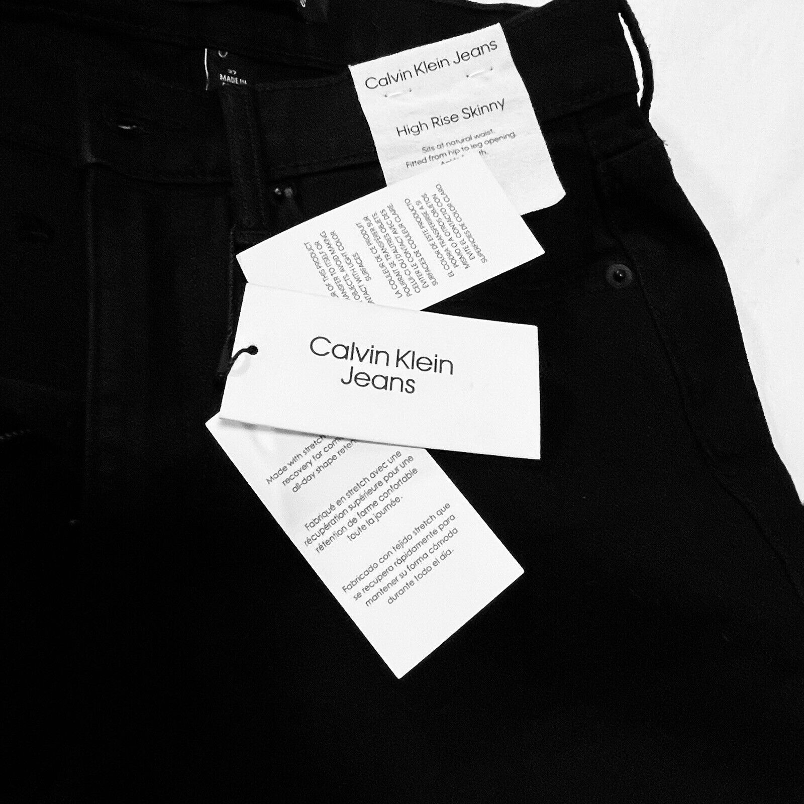 Calvin Klein Calvin Klein Women's High Rise Skinny Fitted Leg Jeans Size Size 27" / US 4 / IT 40 - 8 Thumbnail
