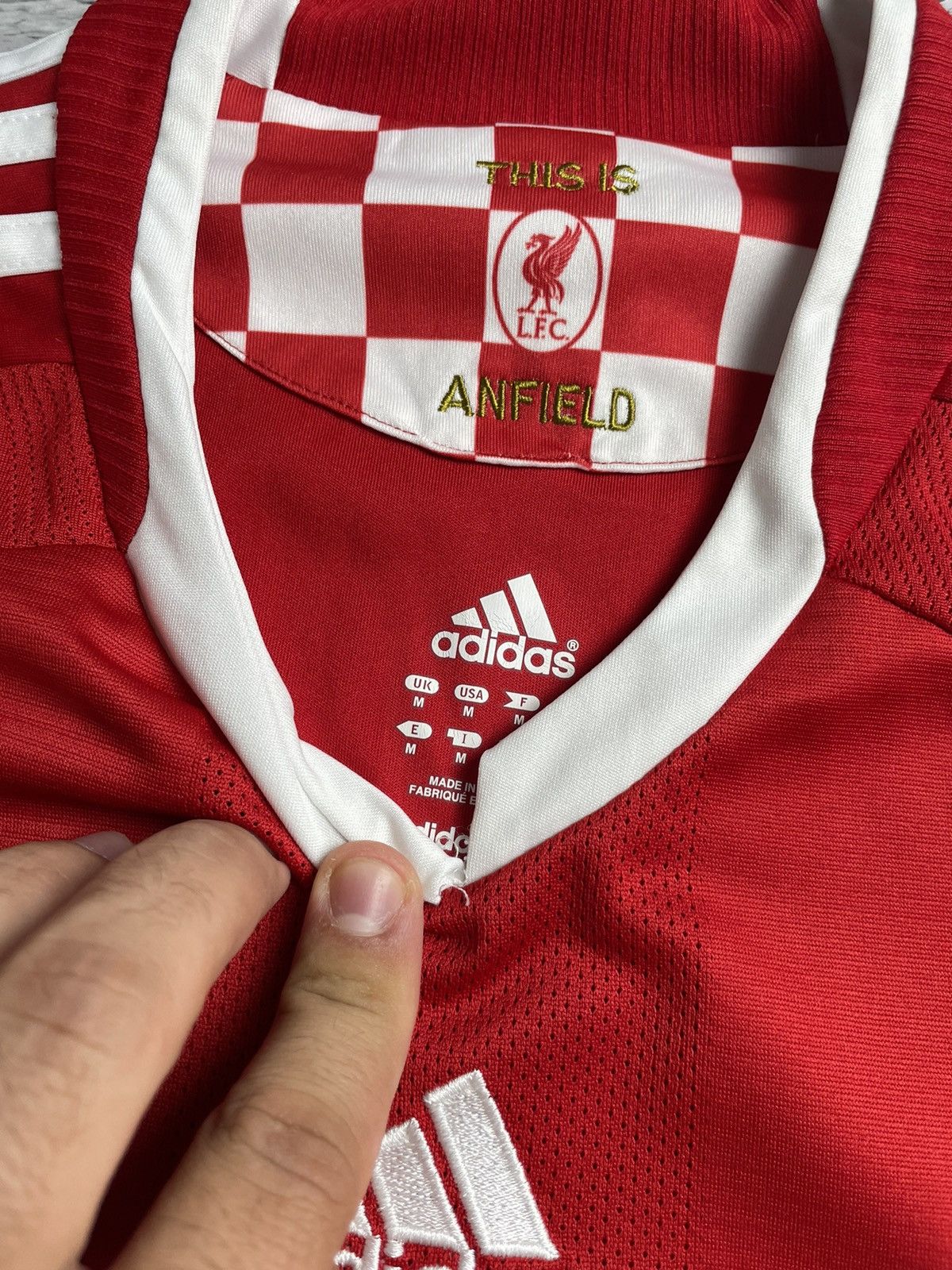 Adidas × Vintage Vintage Liverpool 2008/09 Adidas Soccer Jersey y2k blokcore Size US M / EU 48-50 / 2 - 7 Thumbnail