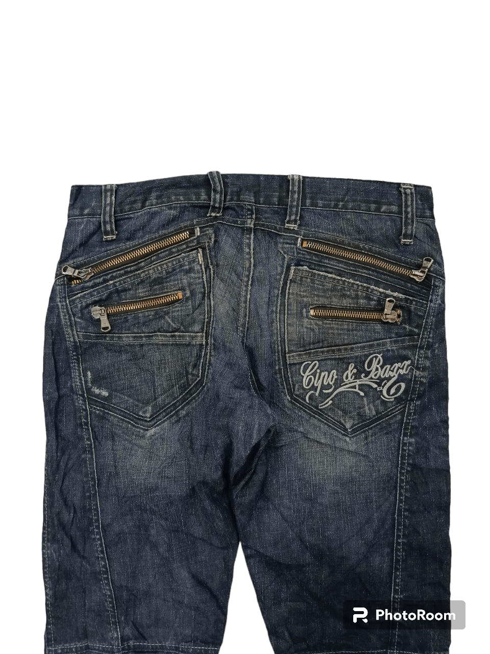 Other SICK RECONSTRUCTED CIPO & BAXX DENIM PANTS Size US 33 - 4 Thumbnail