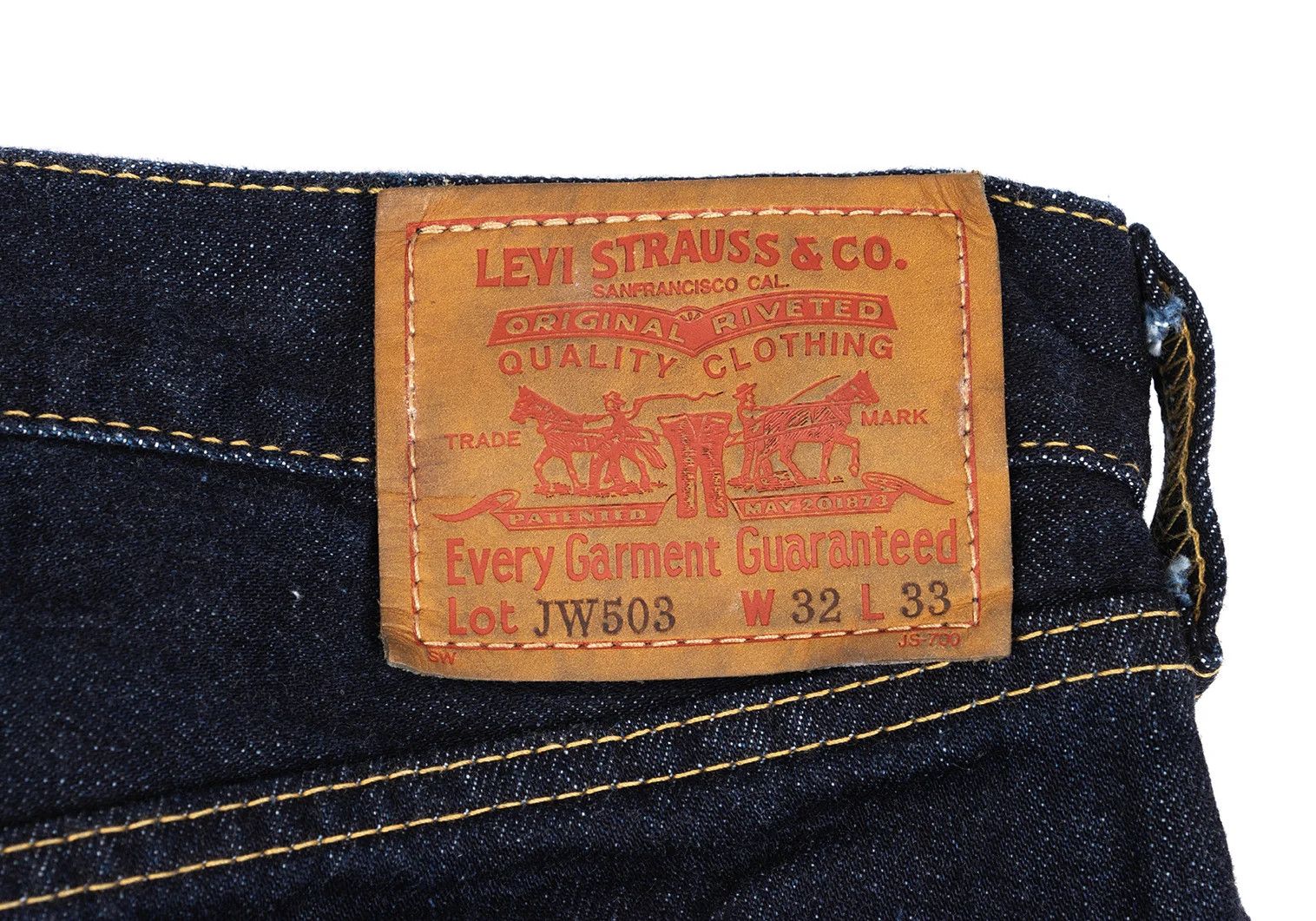 Junya Watanabe Indigo Denim Pants with Leather Patch Pocket Size US 36 / EU 52 - 13 Thumbnail