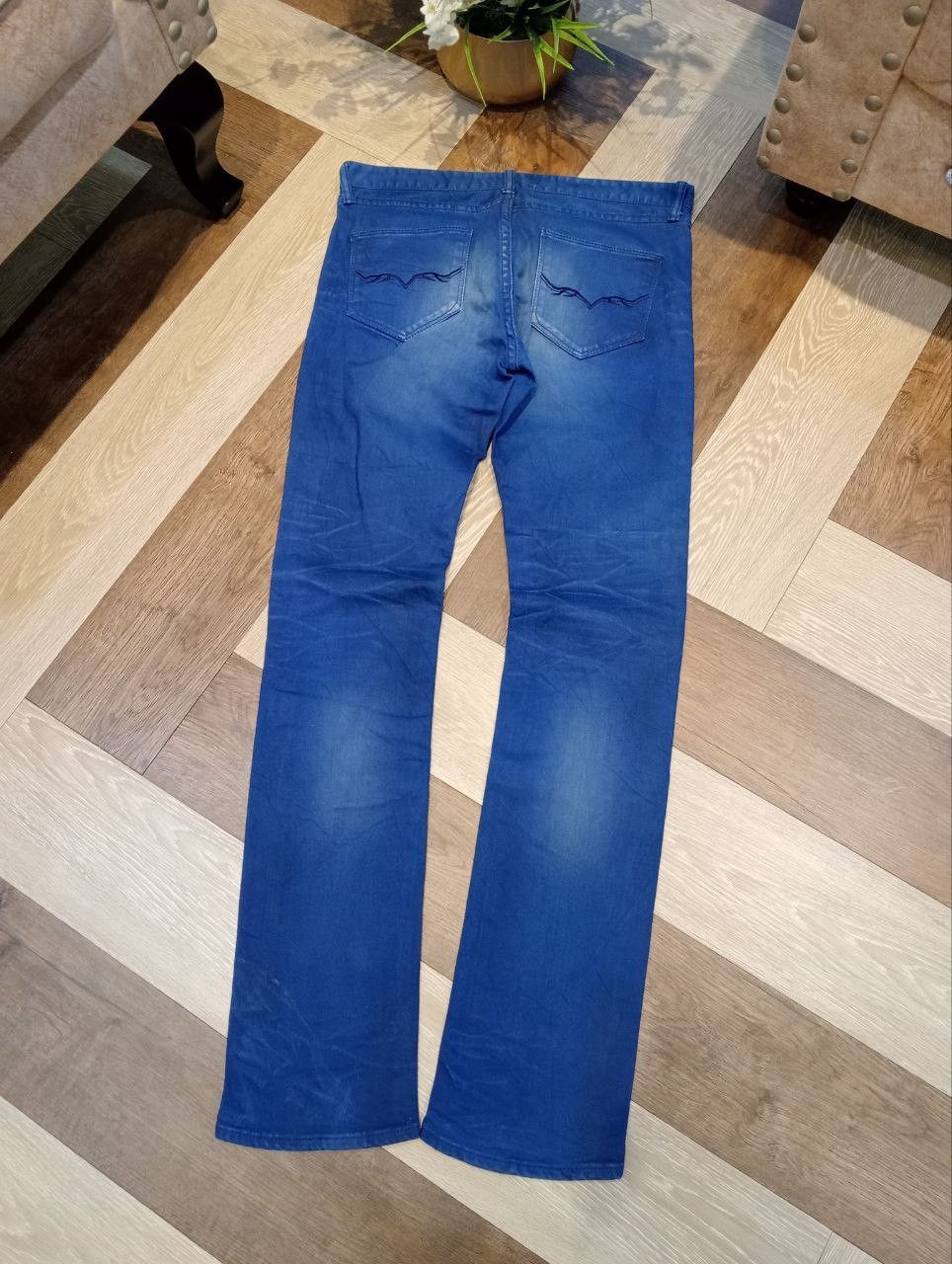 GOSTAR DE FUGA JAPANESE FUGA BLUE WASHED JEANS Size US 34 / EU 50 - 10 Thumbnail