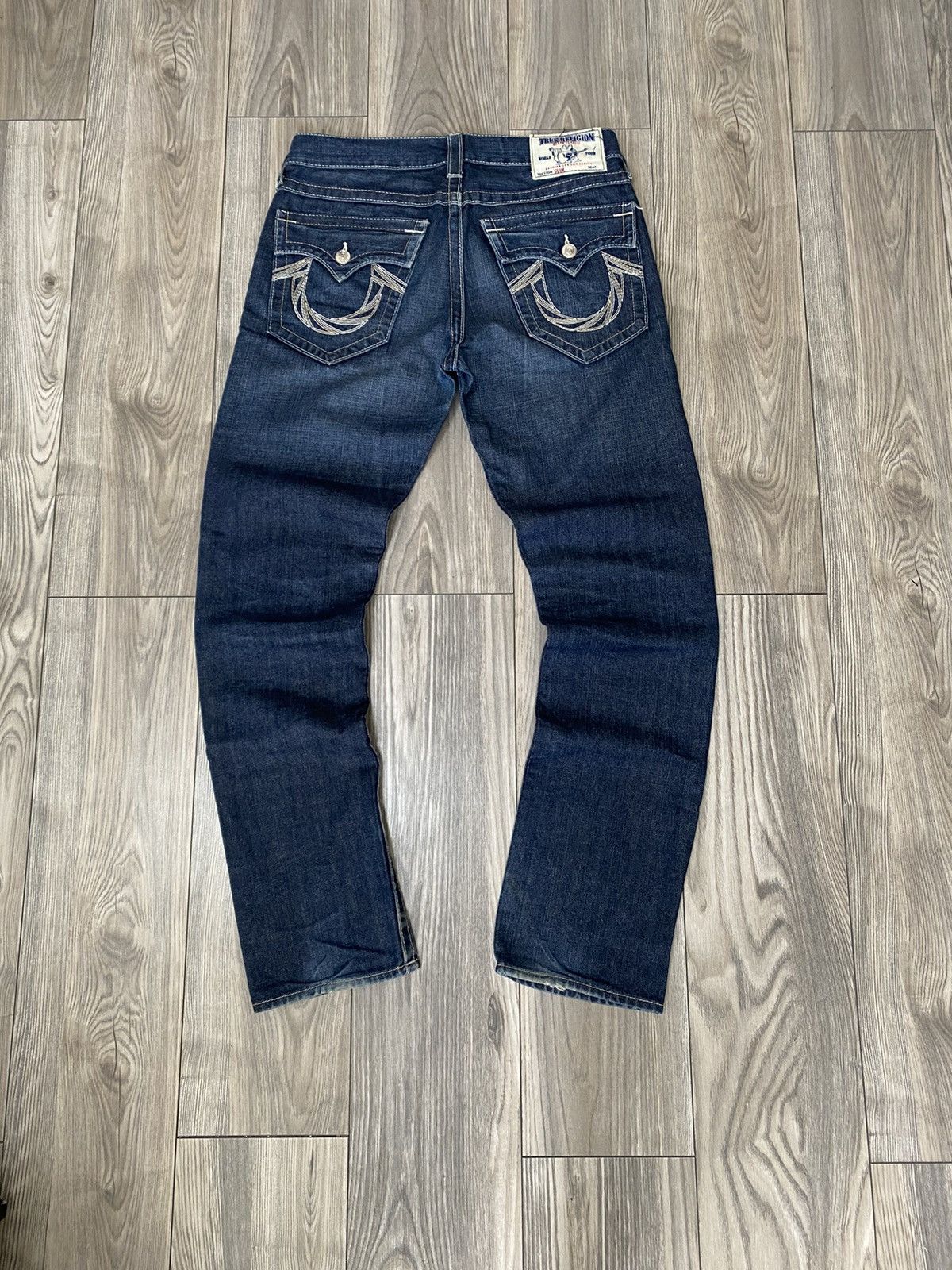 USA製 TRUE RELIGION ヴィンテージ 33インチ Vintage True Religion Jeans light washed Size 33 Yellow