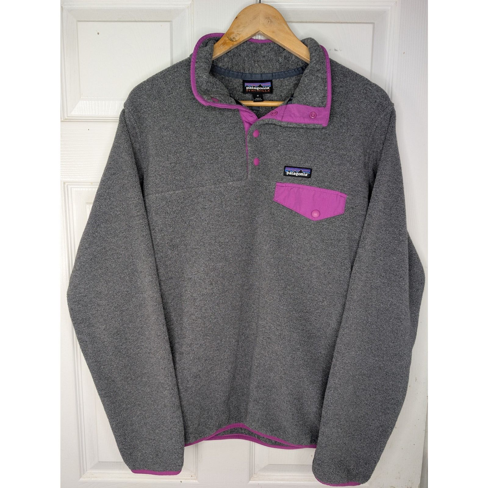 Patagonia Patagonia Lightweight Synchilla Snap-T Pullover Size M / US 6-8 / IT 42-44 - 2 Thumbnail