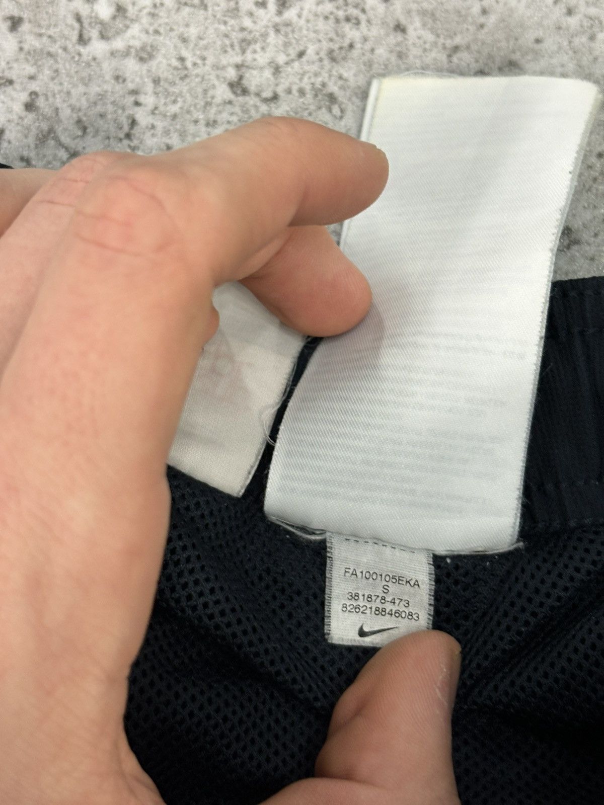 Nike × Vintage 00s Baggy Vintage Nike Track Pants Swoosh Logo Blockcore Size US 32 / EU 48 - 9 Thumbnail