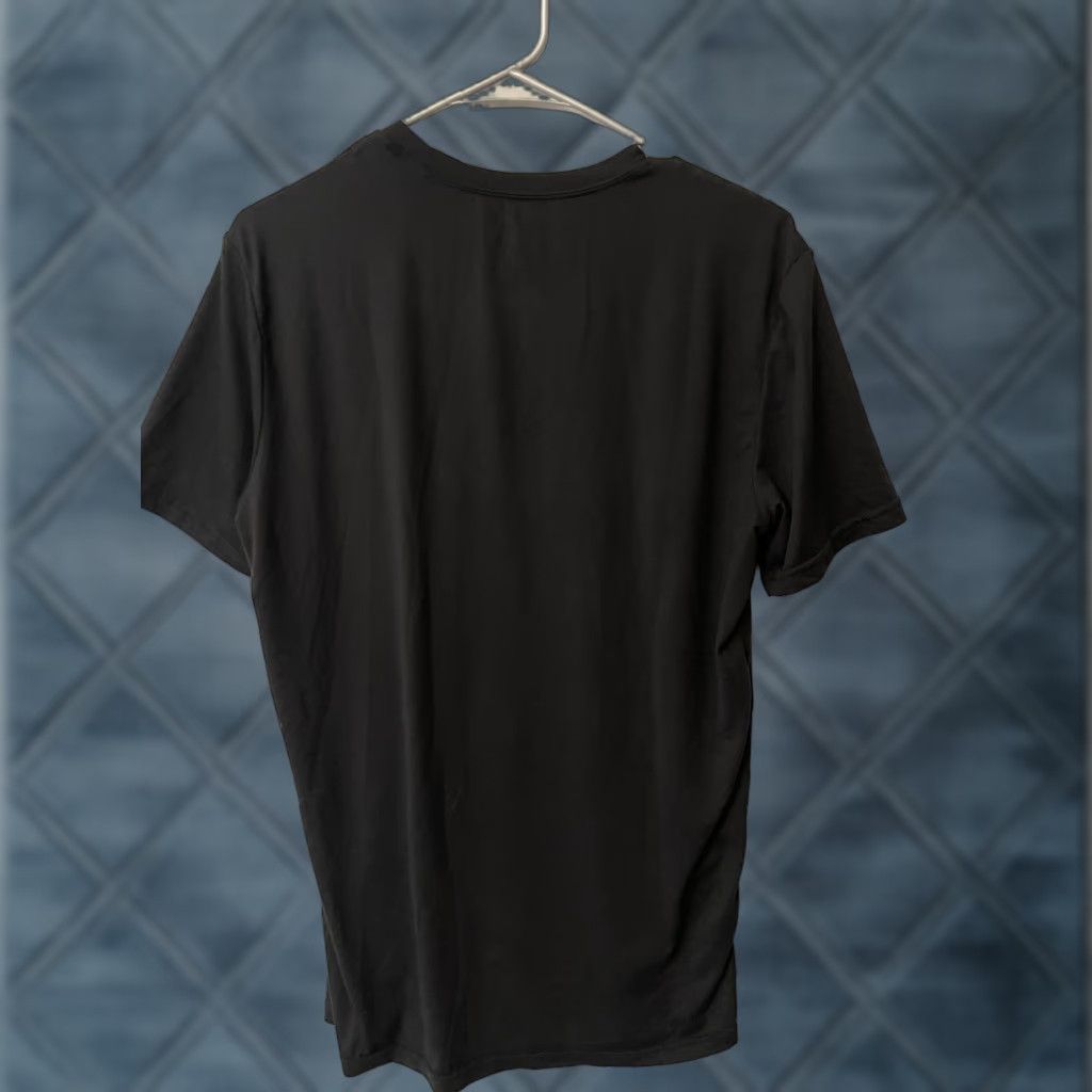 Vintage CoolKeep Mens T-Shirt Short Sleeve Crew Neck Black Polyester Spandex Lightweight Stretch Regular Fit Medium Pattern: Solid Casual Everyday Mens Shirt Size US M / EU 48-50 / 2 - 1 Thumbnail
