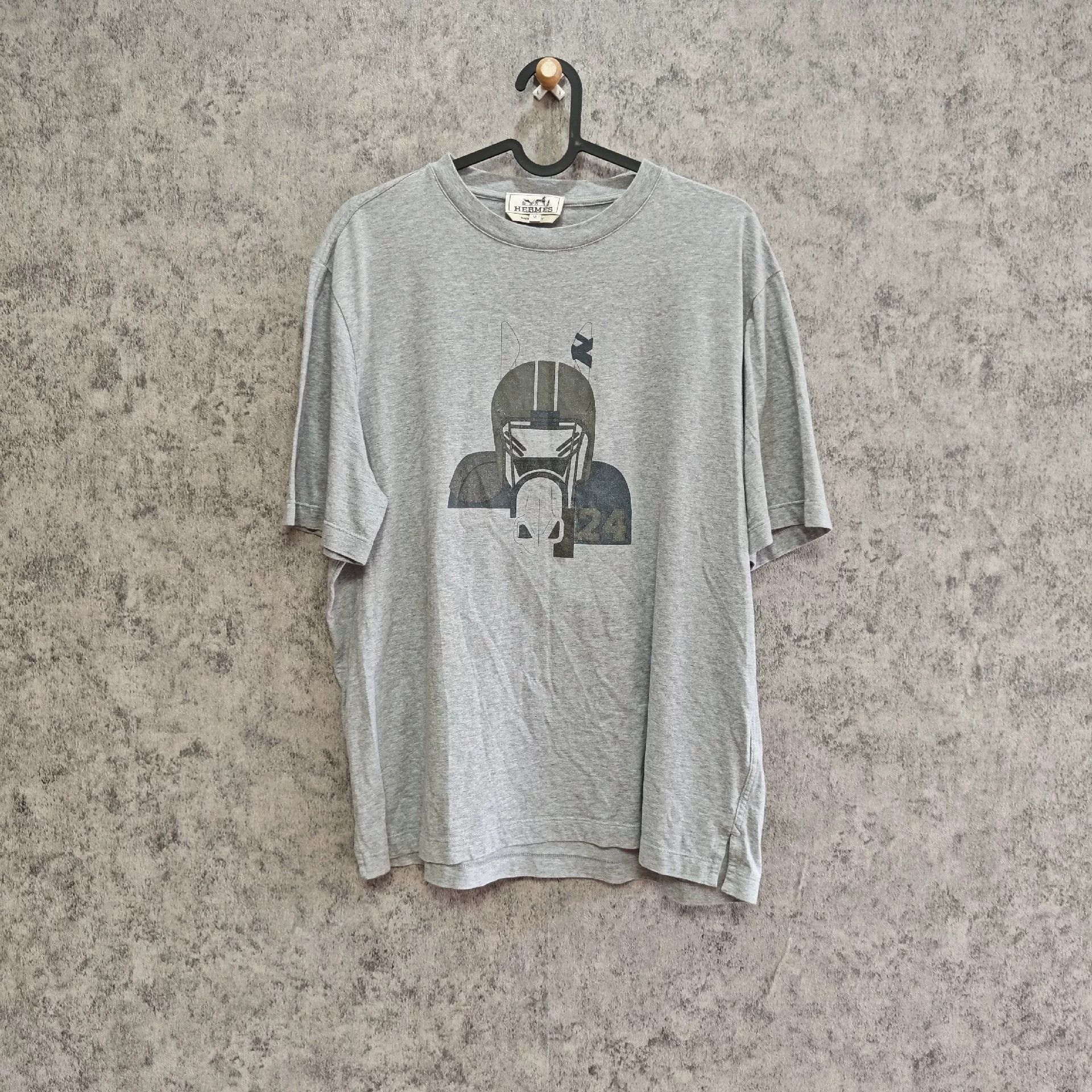 Hermes Hermes Printed T-Shirt m Men Size US M / EU 48-50 / 2 - 1 Thumbnail