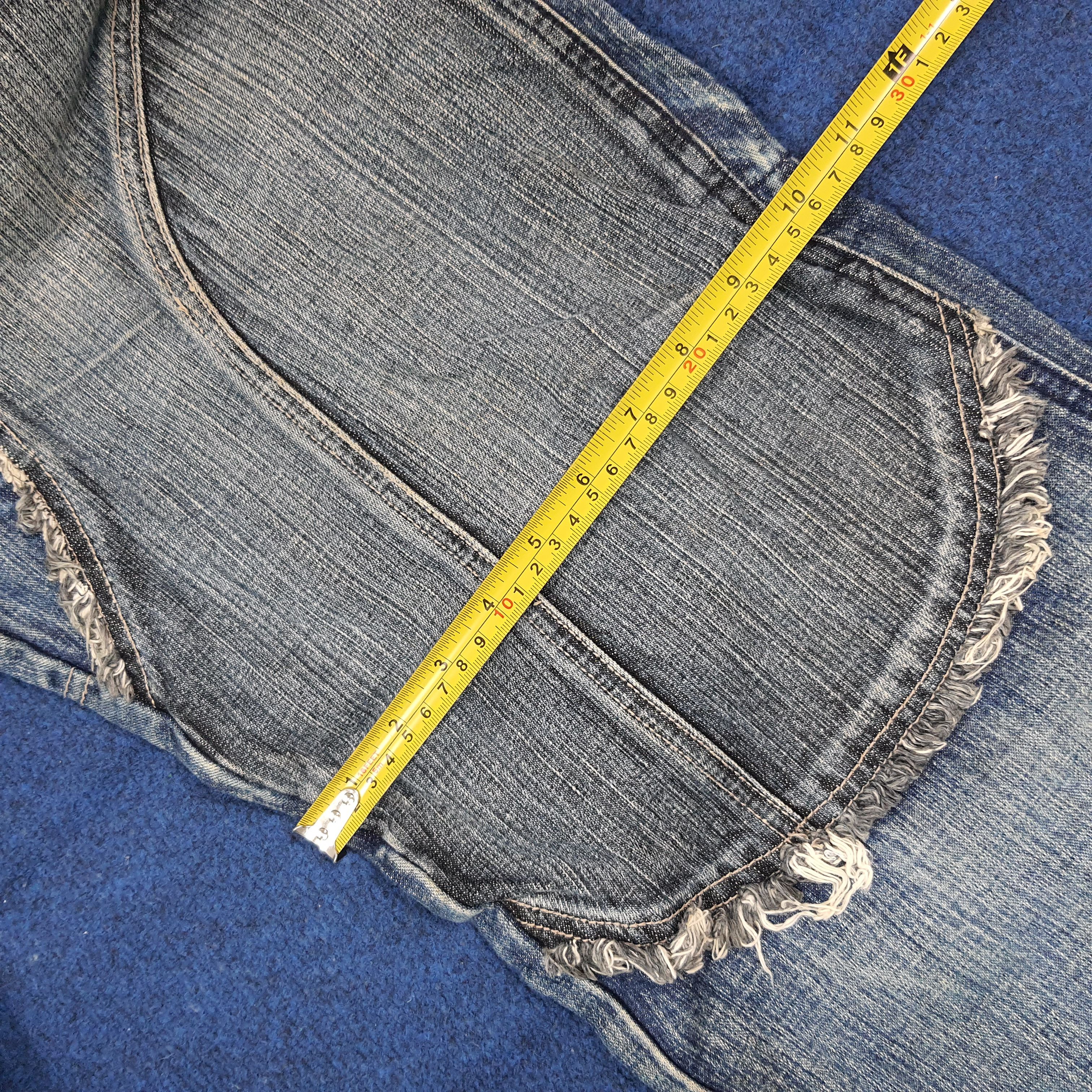Diesel Rare Vintage Diesel Rabox Panelled Jeans Grunge C297N21 Size US 34 / EU 50 - 18 Thumbnail