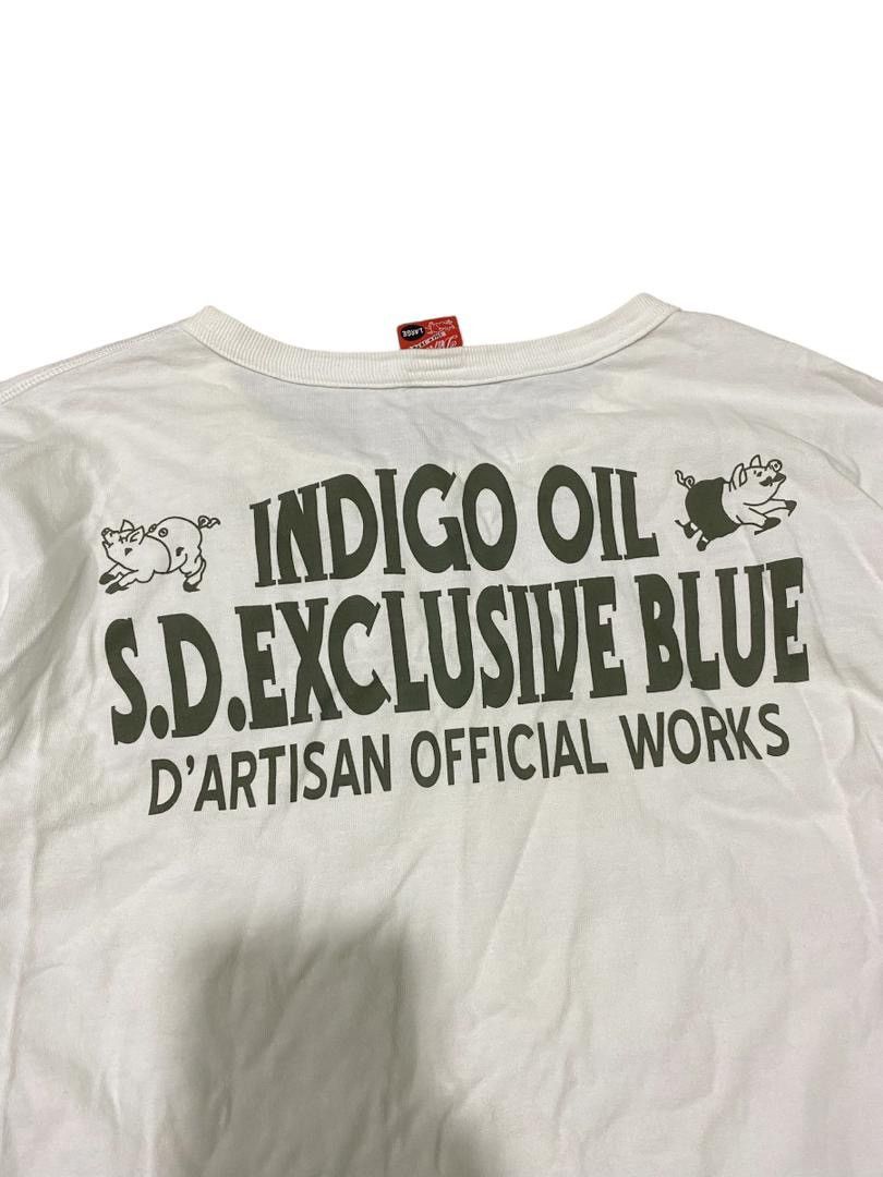 Studio D'Artisan Vintage Studio Dartisan Japanese Longsleeve Tee Size US L / EU 52-54 / 3 - 4 Thumbnail
