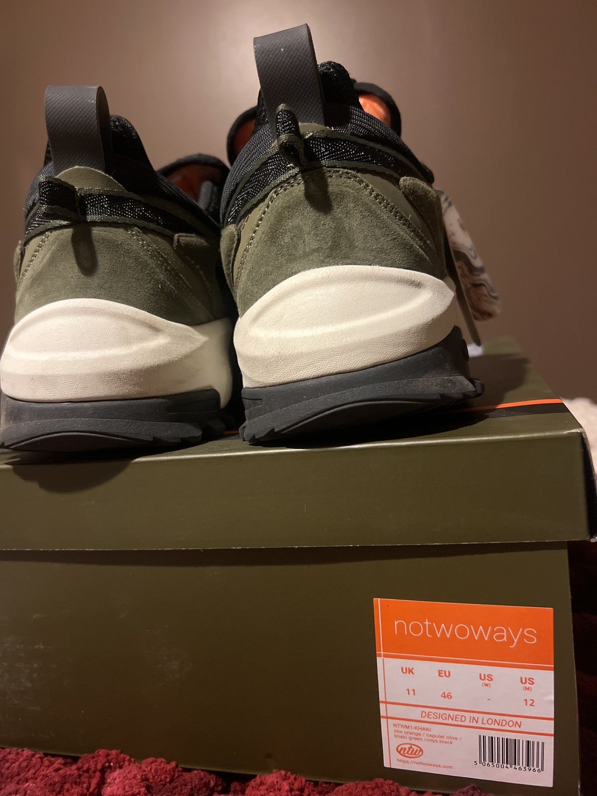 Other Notwoways Model 1 Trainers “Khaki” Size US 11 / EU 44 - 5 Thumbnail