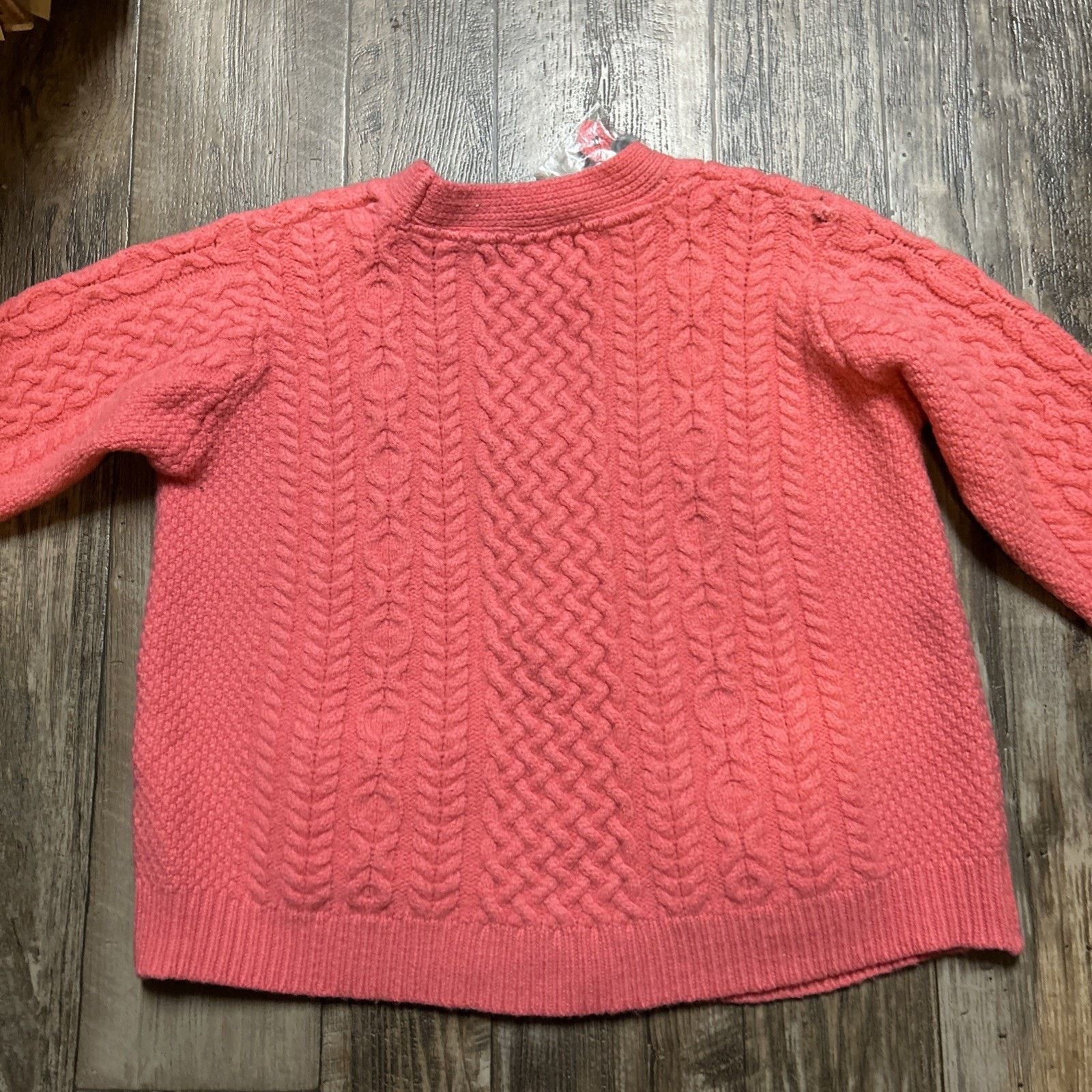 Aran Crafts Aran Crafts Merino Wool Cable Knit Cardigan Sweater Womens Size S / US 4 / IT 40 - 7 Thumbnail
