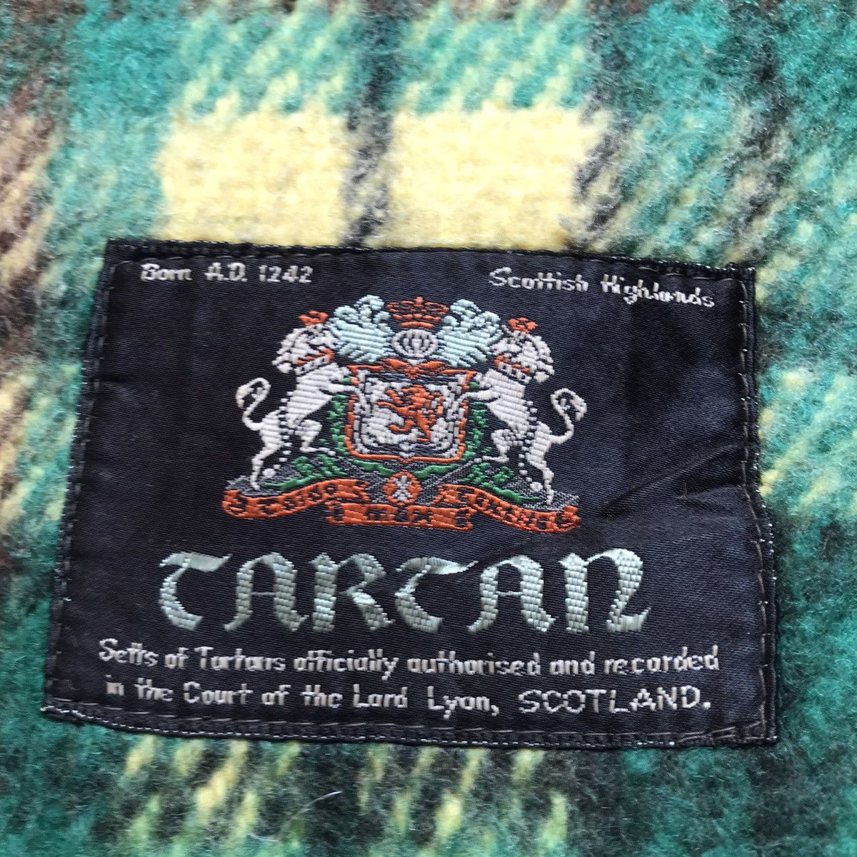 Pringle Of Scotland × Vintage ‼️ VINTAGE TARTAN SCOTLAND SCRAF WOOL VERY RARE‼️ Size ONE SIZE - 3 Thumbnail