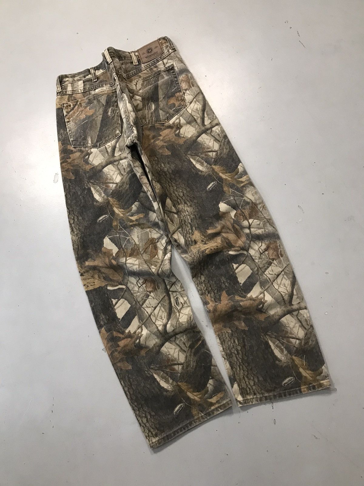 Vintage Rare Vintage wrangler realtree double knee denim Size US 32 / EU 48 - 2 Thumbnail
