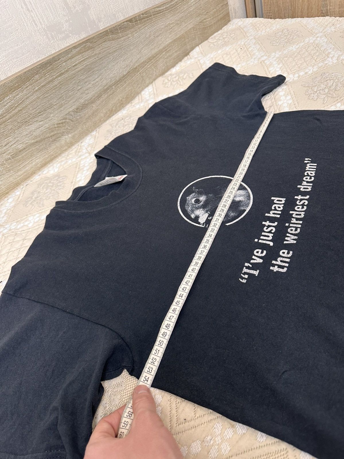 Drink Beer Save Water 🔥 Guinness Surreal Squirrel Dream Quote Vintage T Shirt Y2K Size US L / EU 52-54 / 3 - 12 Thumbnail