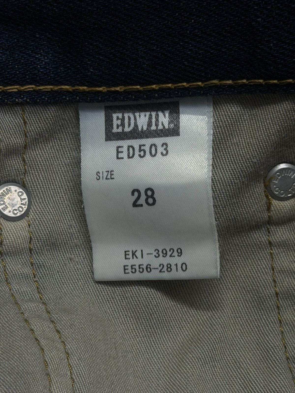 Edwin Vintage Edwin 503 Japan Denim Jeans | Vintage Faded | W30 Size US 30 / EU 46 - 13 Thumbnail
