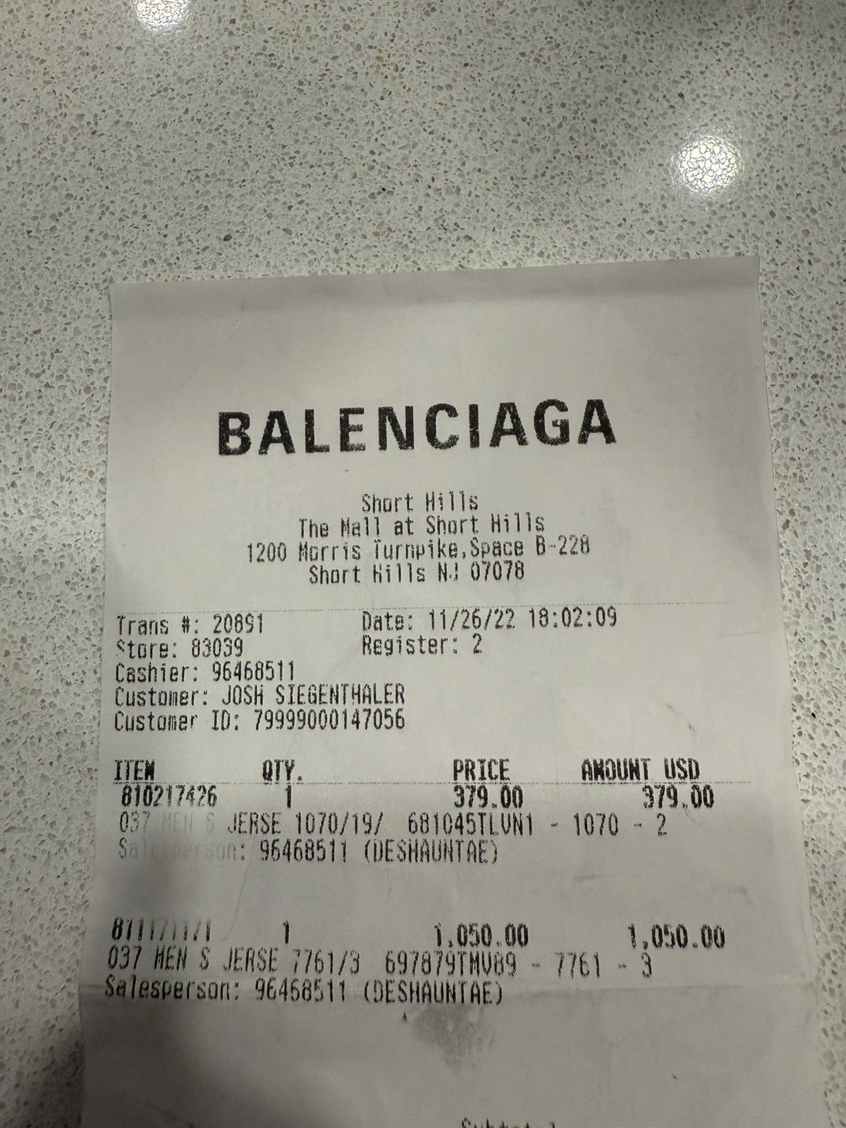 Balenciaga Balenciaga Men's Metal Logo Hoodie Size US L / EU 52-54 / 3 - 8 Thumbnail