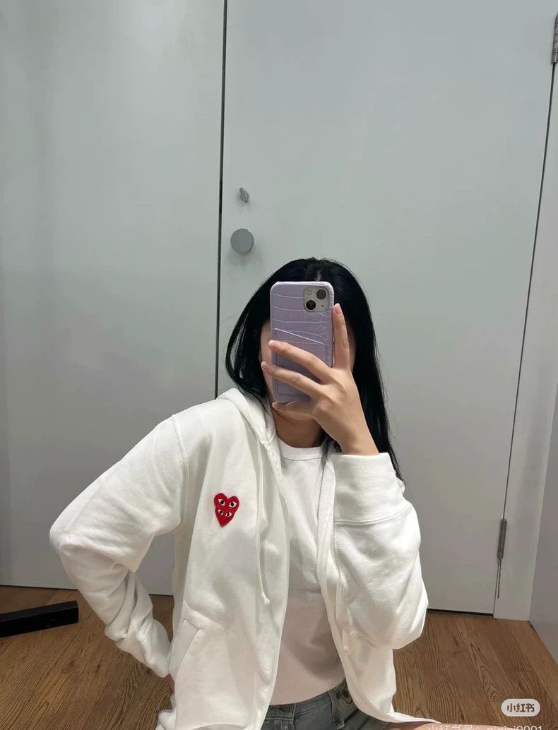 Other Comme Des Garcons White Hoodie Size M / US 6-8 / IT 42-44 - 6 Thumbnail