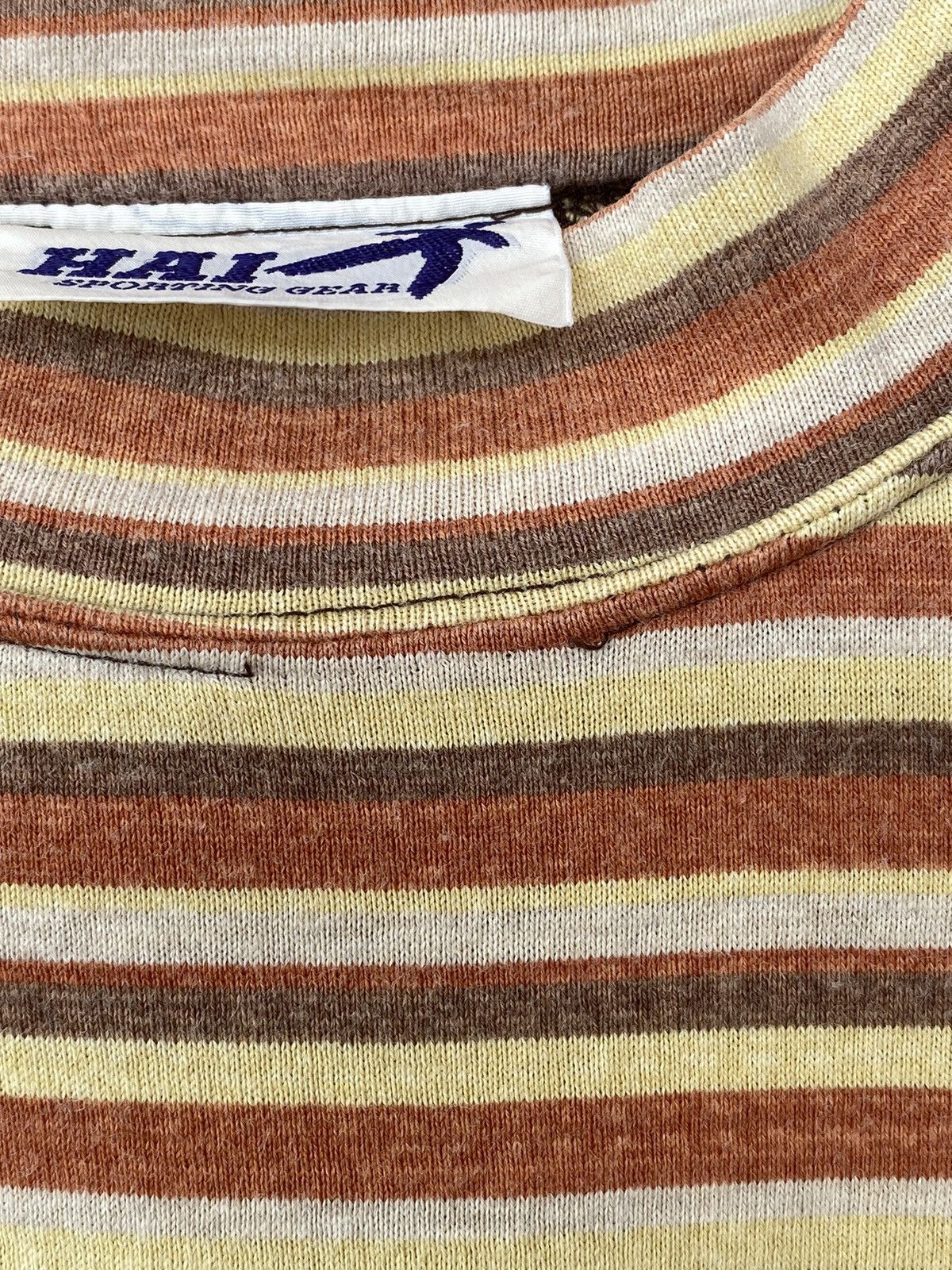 Vintage Vintage Hai Sporting Gear Issey Miyake Stripe Tees Size US L / EU 52-54 / 3 - 13 Thumbnail