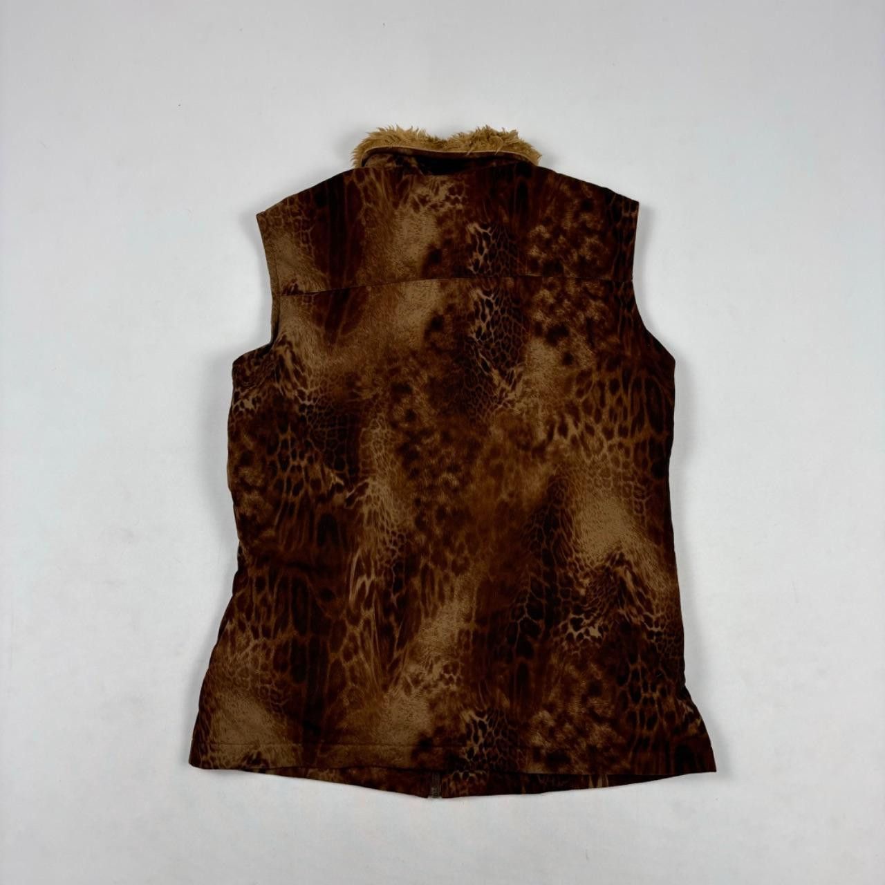 Japanese Brand × Vintage Leopard print fur vest Size S / US 4 / IT 40 - 3 Thumbnail