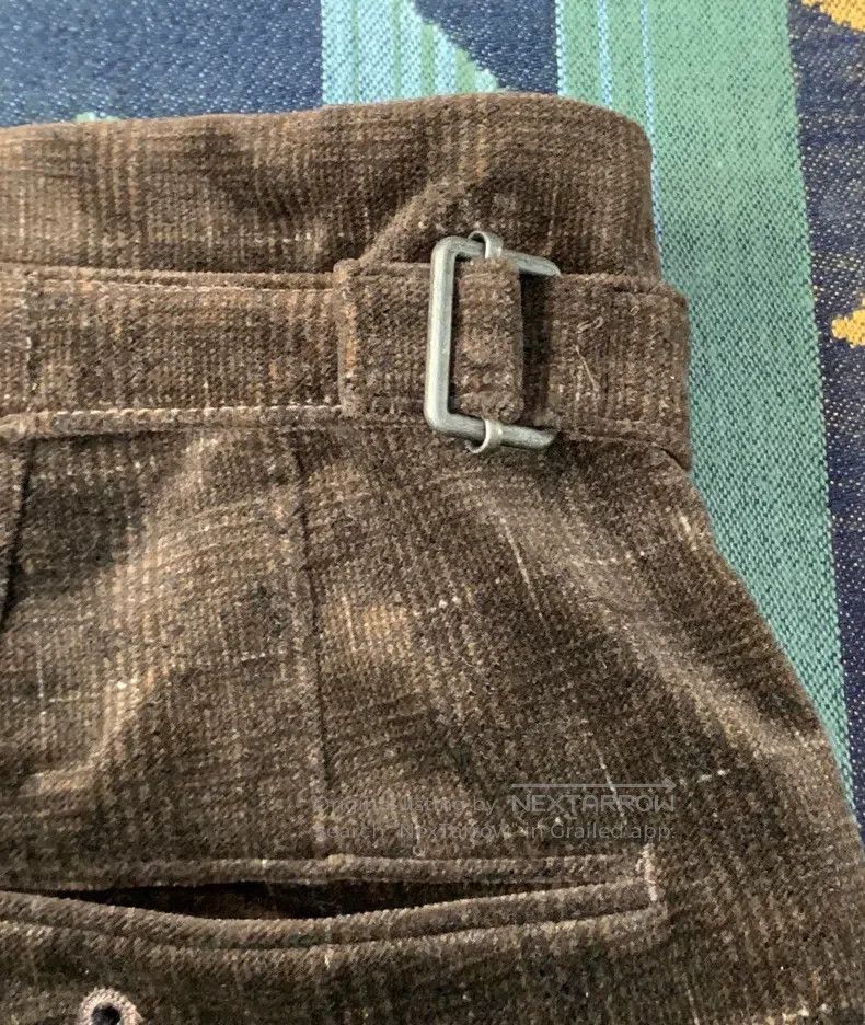 RRL Ralph Lauren RRL Ralph Lauren Velvet Officer Dress Pants Size US 32 / EU 48 - 6 Thumbnail