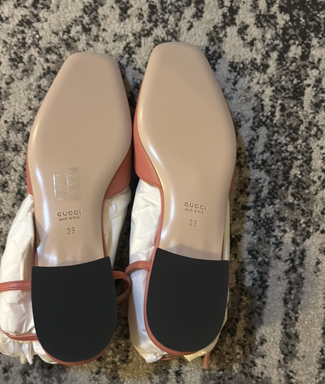 Gucci Gucci Double G Leather T-Strap ballerinas Ballet Flat Size US 9 / IT 39 - 7 Thumbnail