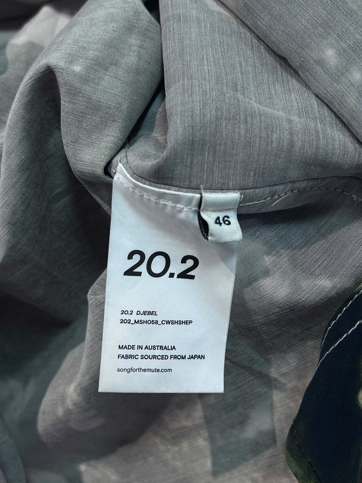 Song For The Mute SONG FOR THE MUTE OVERSIZE SHIRT Size US S / EU 44-46 / 1 - 4 Thumbnail