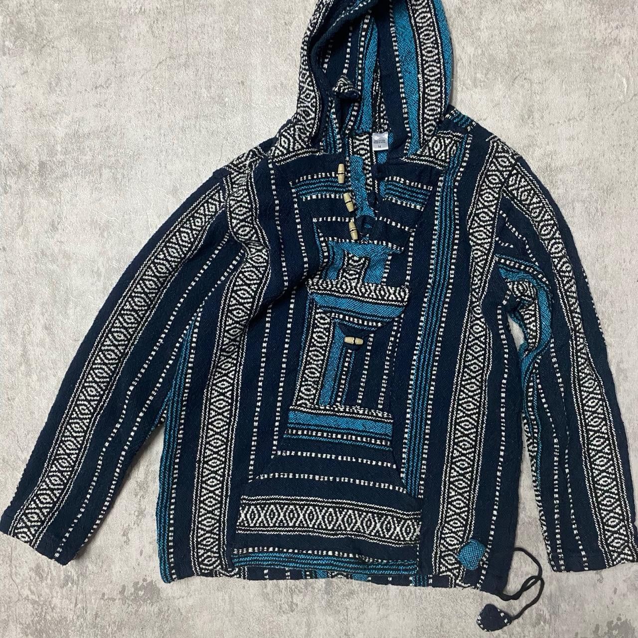 Other Blue & black cotton hoodie #hoodie Size US M / EU 48-50 / 2 - 1 Thumbnail