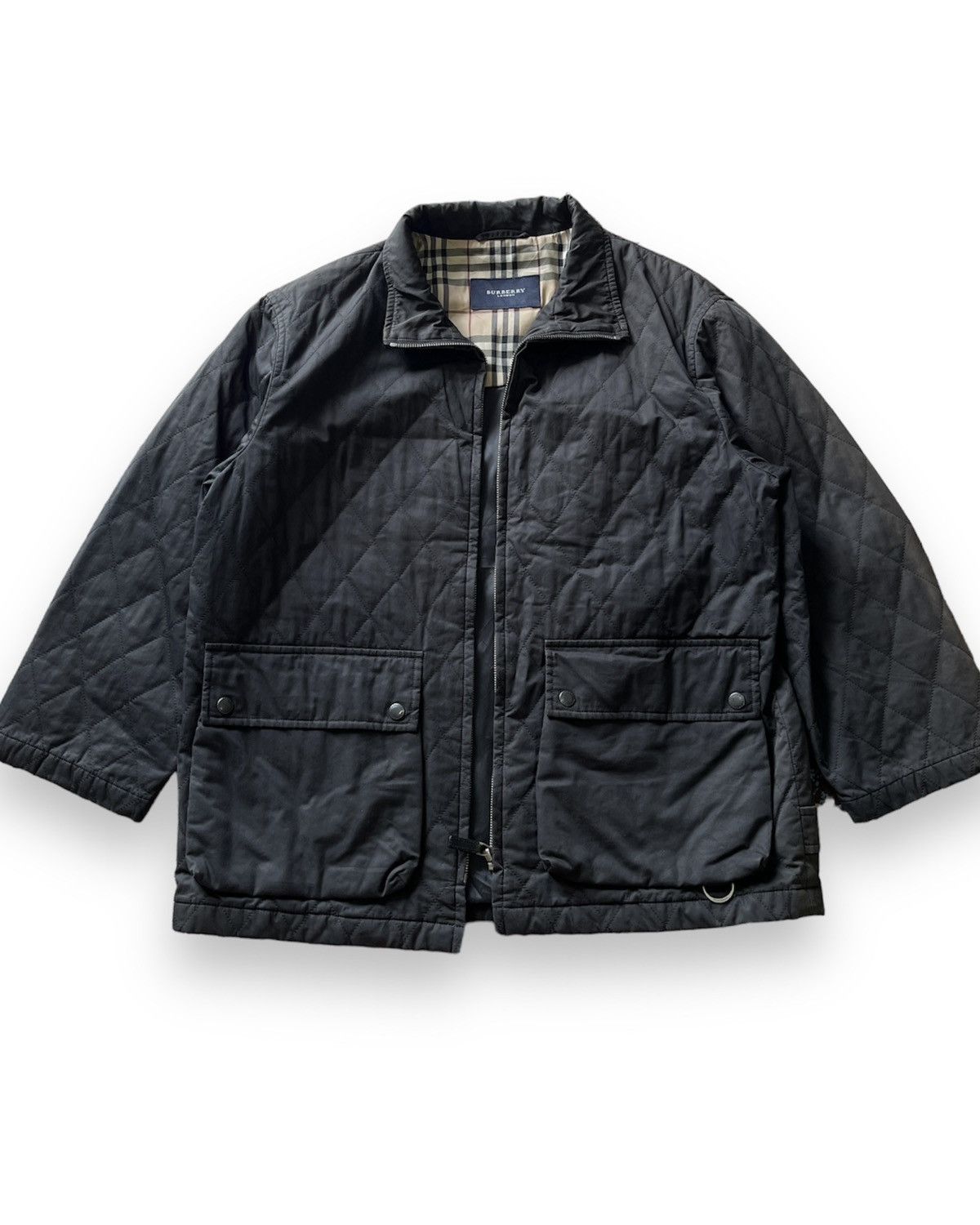 Burberry × Vintage Vintage Burberry London Quilt Jacket Size US M / EU 48-50 / 2 - 3 Thumbnail