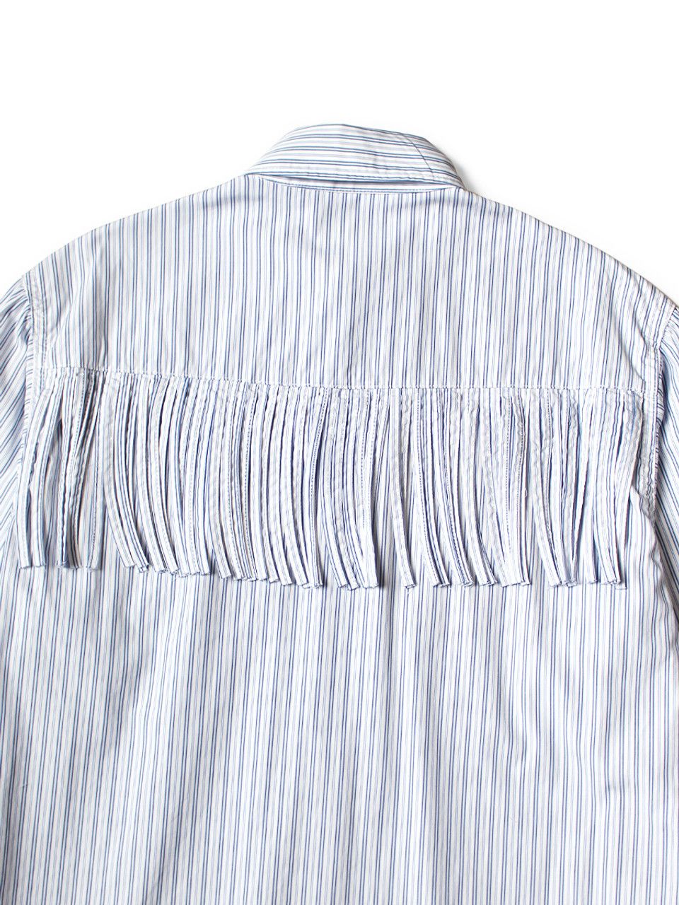 Kapital [3] Cotton Fringe Husky Western Shirt in Stripe Size US L / EU 52-54 / 3 - 16 Thumbnail