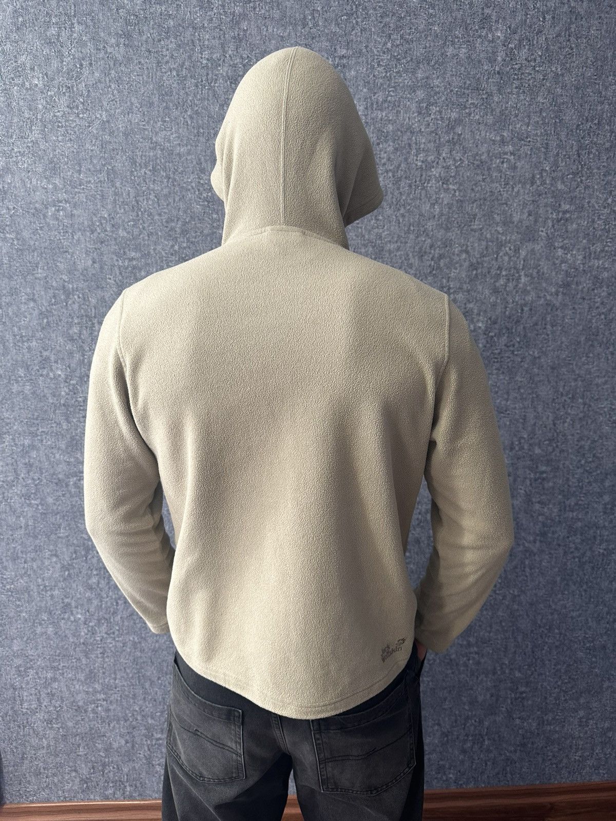Jack Wolfskin × Vintage 🐀 Jack Wolfskin Vintage Zip Fleece Hoodie Size XL / US 12-14 / IT 48-50 - 3 Thumbnail