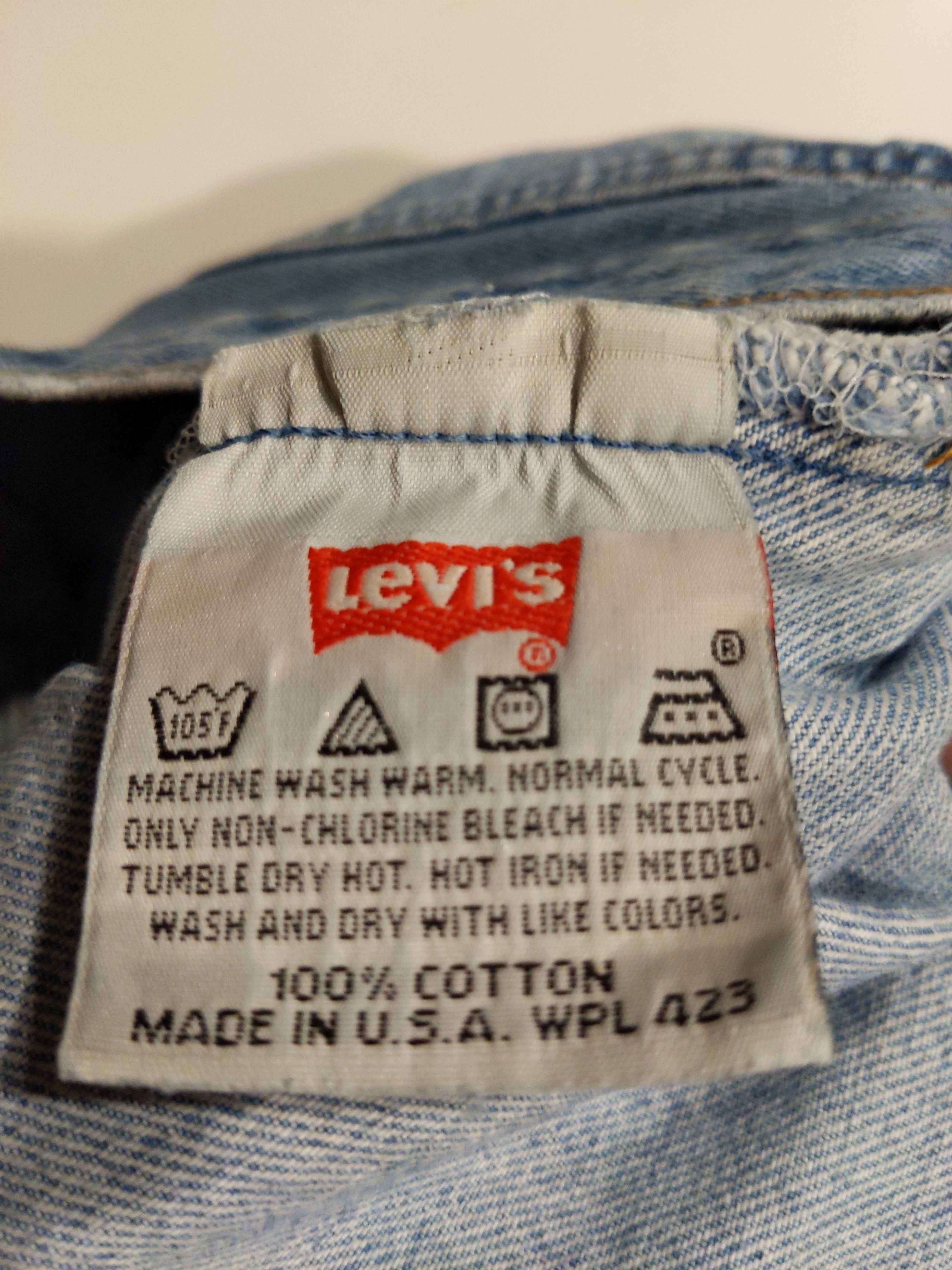 Levi's × Vintage Vintage 90s Levi's 501 Made in the USA Size US 35 - 9 Thumbnail