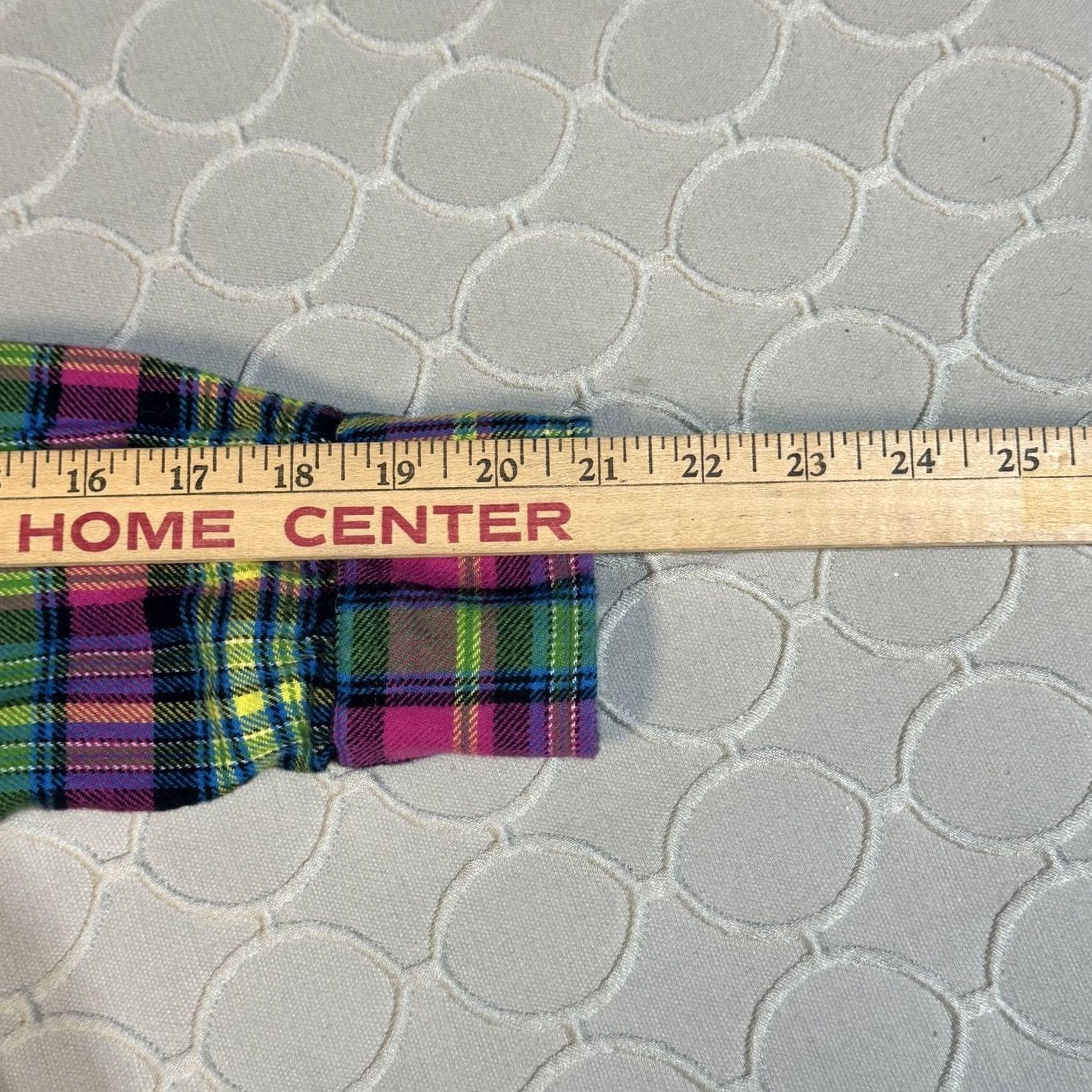 Polo Ralph Lauren Polo Ralph Lauren Shirt Mens Medium Pink Green Plaid Flannel Long Sleeve Cotton Button-Up Casual Size US M / EU 48-50 / 2 - 7 Thumbnail