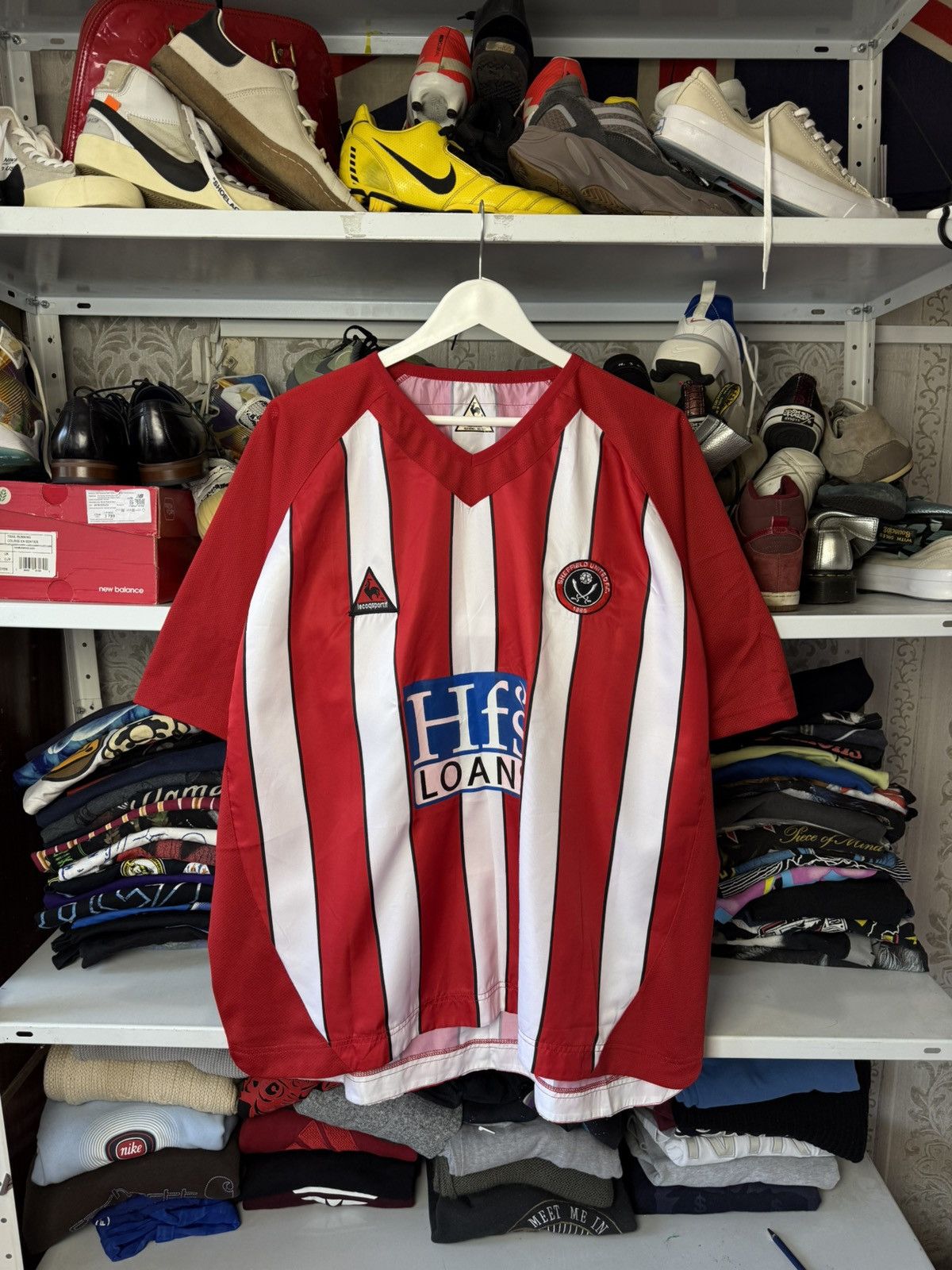 Vintage Vintage Sheffield United Retro Home Football Shirt 2004/05 Size US XL / EU 56 / 4 - 1 Thumbnail