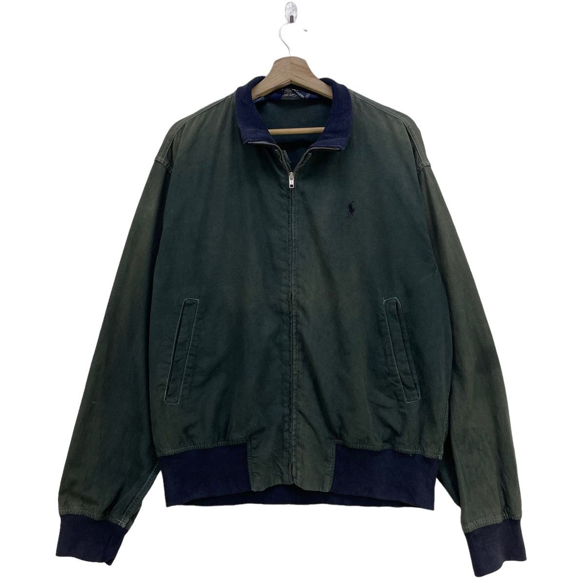 Polo Ralph Lauren 💥Vintage Ralph Lauren Bomber Jacket Size US M / EU 48-50 / 2 - 1 Thumbnail