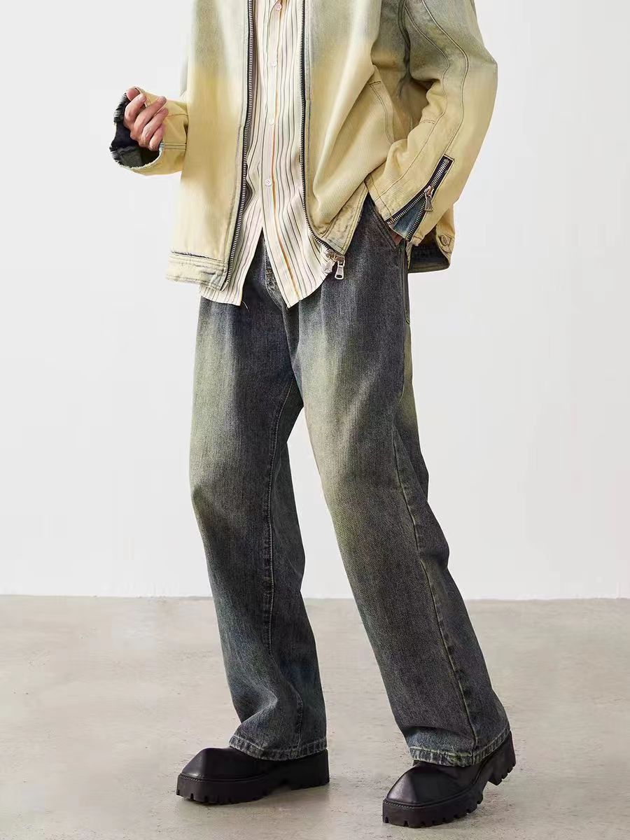 Japanese Brand × Vintage Vintage Street Washed Faded Loose Casual Jeans Y2K Size US 36 / EU 52 - 3 Thumbnail
