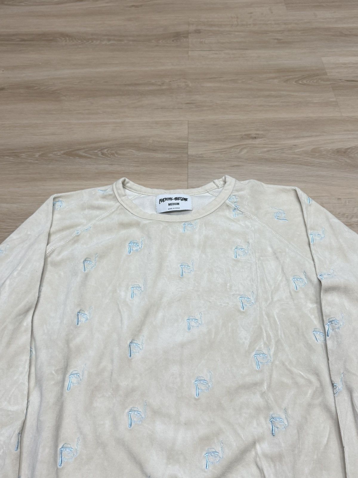 Fucking Awesome Fucking Awesome Smoking Velour Crewneck Size US M / EU 48-50 / 2 - 2 Thumbnail