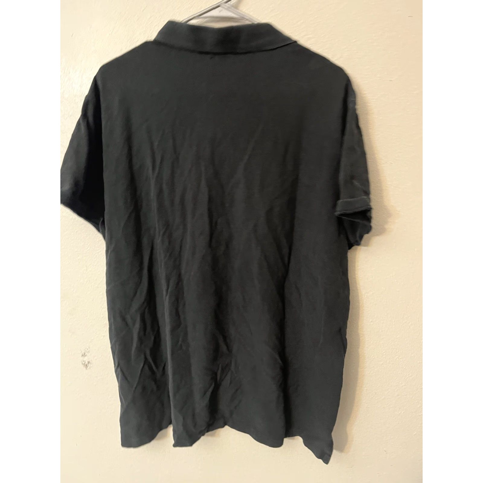 Polo Ralph Lauren Polo Ralph Lauren Custom Fit Shirt Adult 2XL Black Short Sleeve Cotton Logo Embroidered Slim Button Collared Mens Size US XXL / EU 58 / 5 - 3 Thumbnail