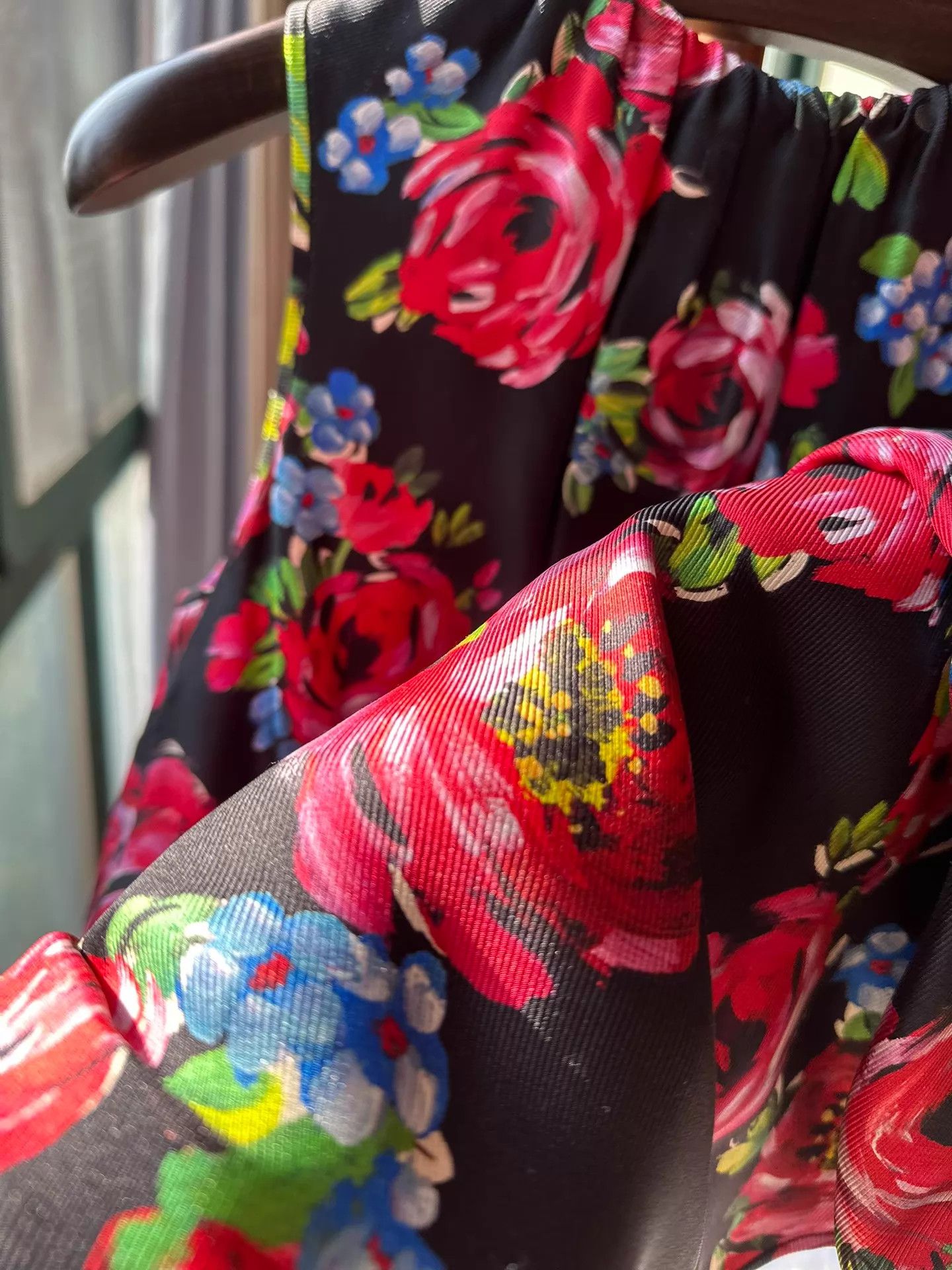 Dsquared2 D2 patterned silk dress size 38 like new Size XS / US 0-2 / IT 36-38 - 5 Thumbnail