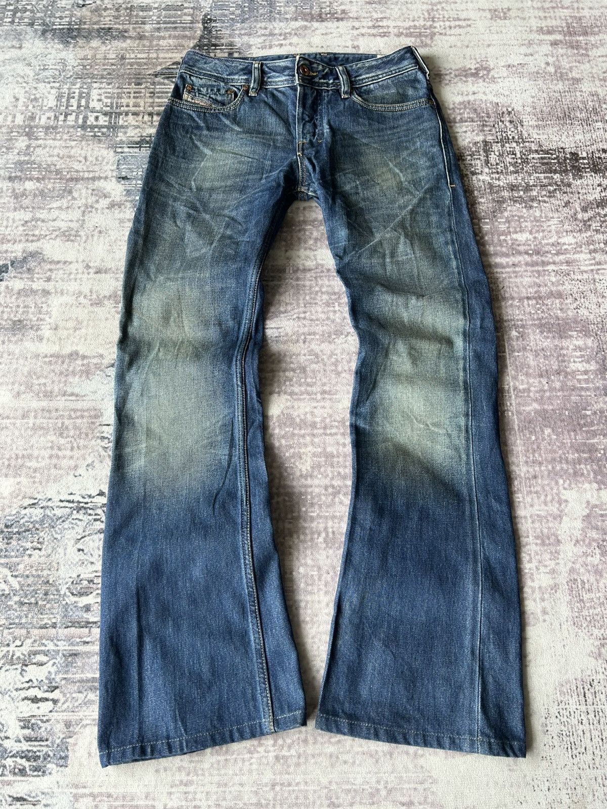Diesel Super Flared Diesel Jeans Size US 29 - 1 Thumbnail
